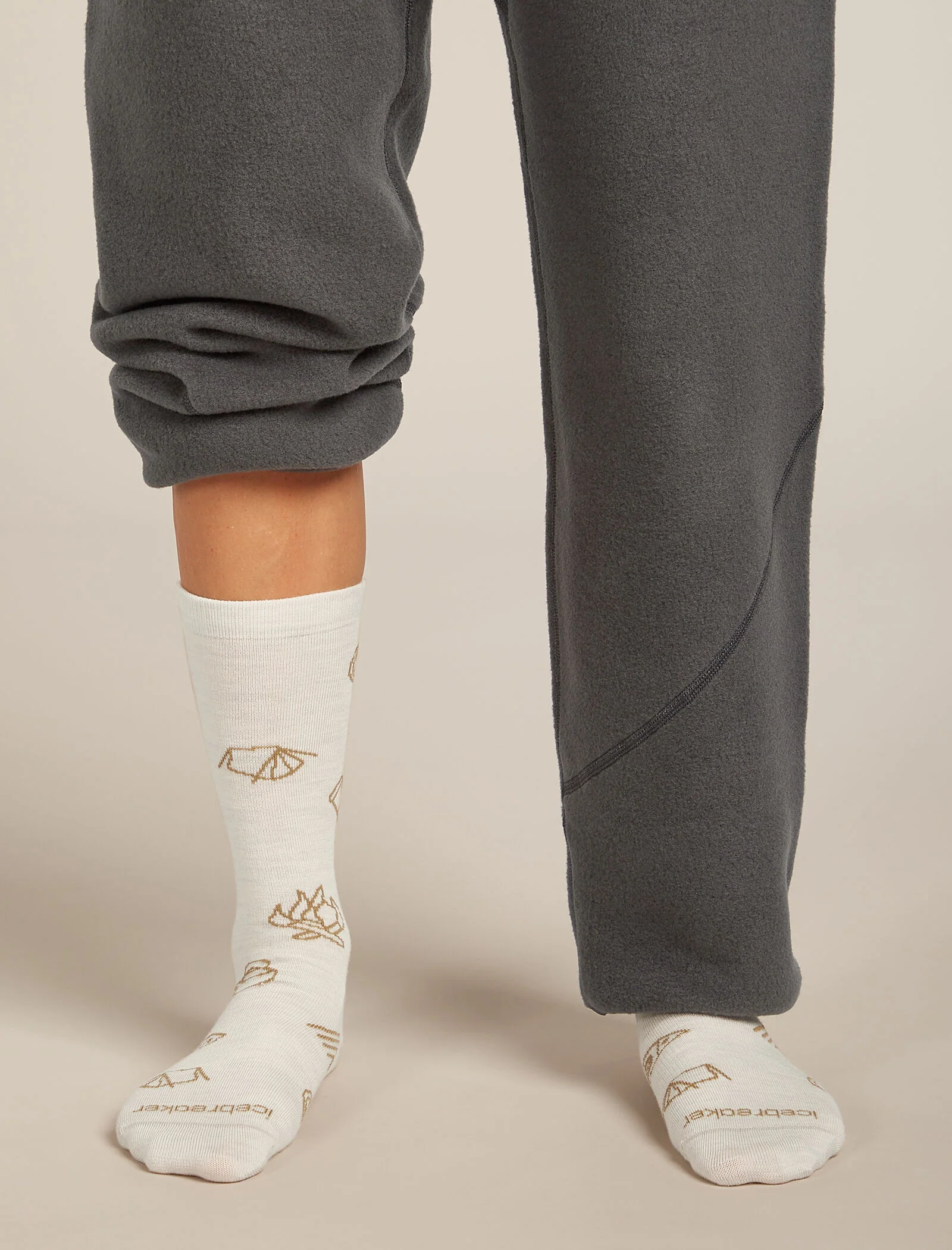 Women's Merino Lifestyle Ultralight Crew Socks Camp Essential - Image 3
