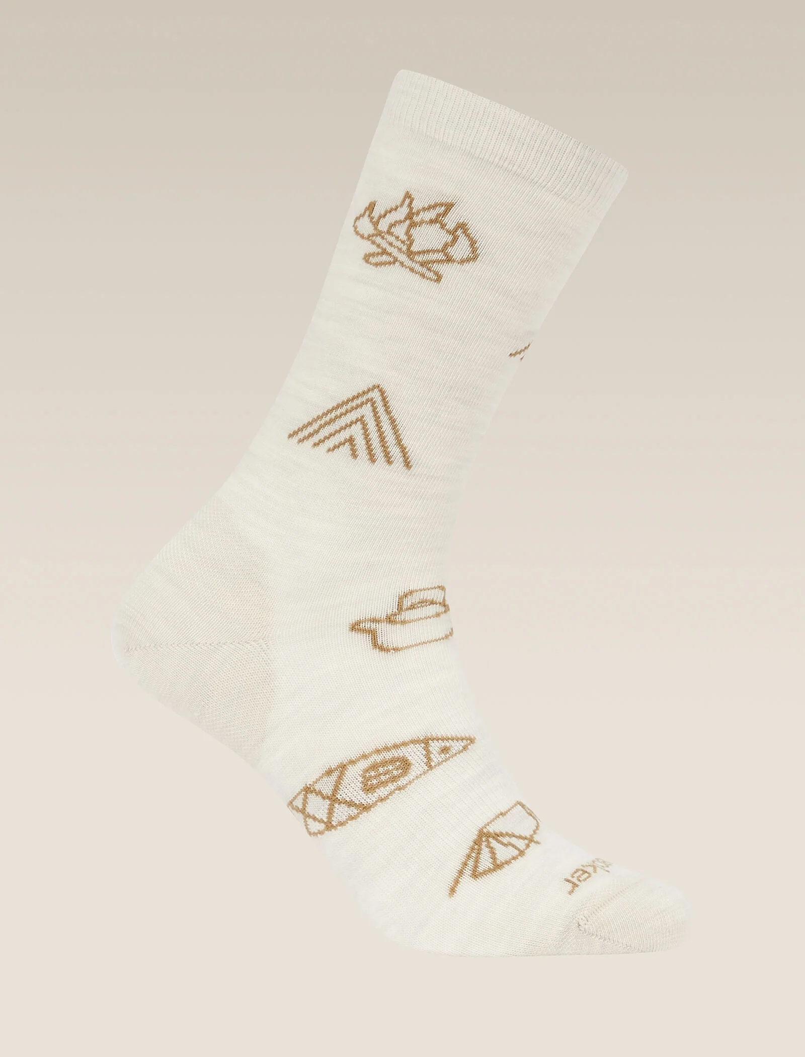 Women's Merino Lifestyle Ultralight Crew Socks Camp Essential - Image 4