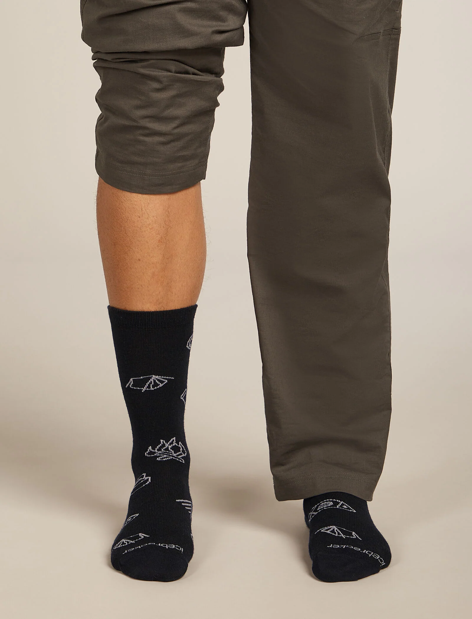 Men's Merino Lifestyle Ultralight Crew Socks Camp Essentials - Image 3