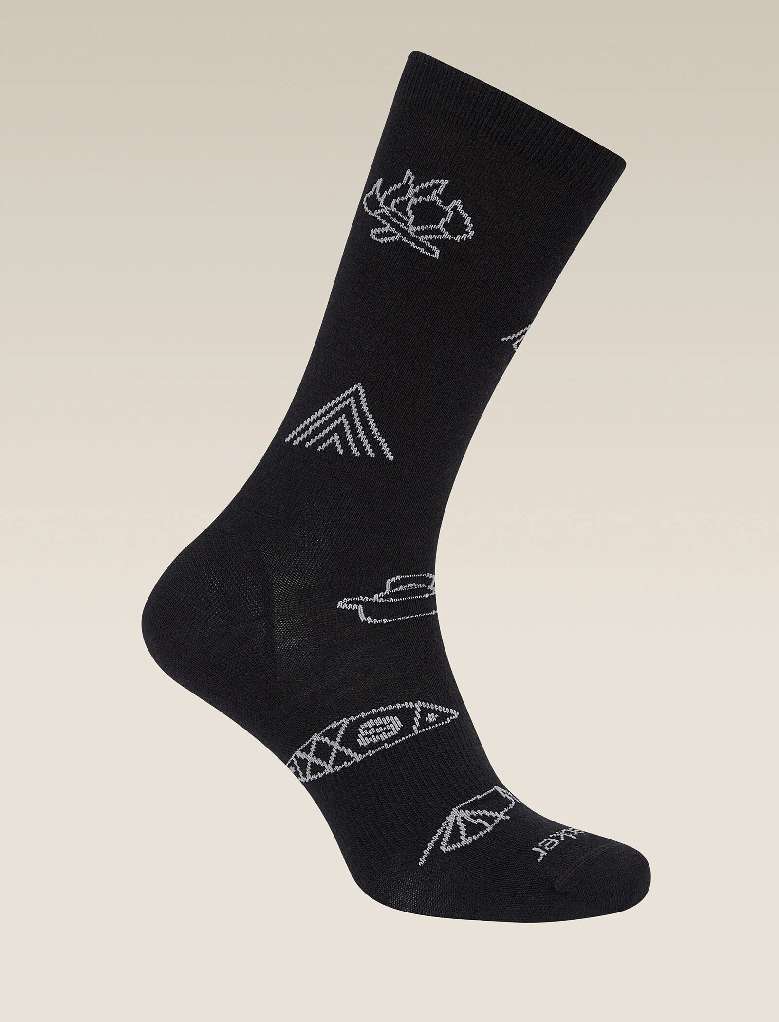 Men's Merino Lifestyle Ultralight Crew Socks Camp Essentials - Image 4
