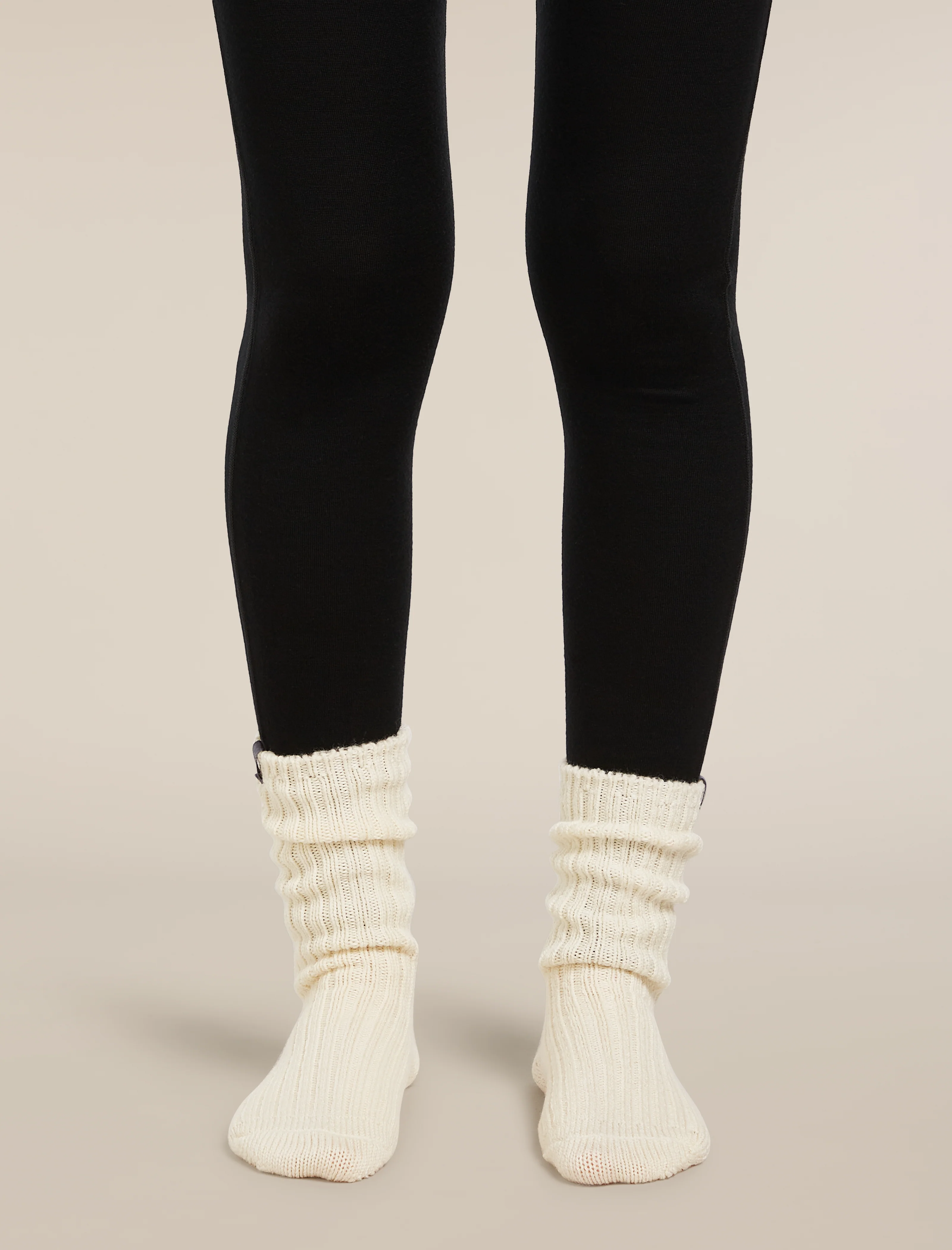 Unisex Merino Ski Lodge Crew Socks - Image 5