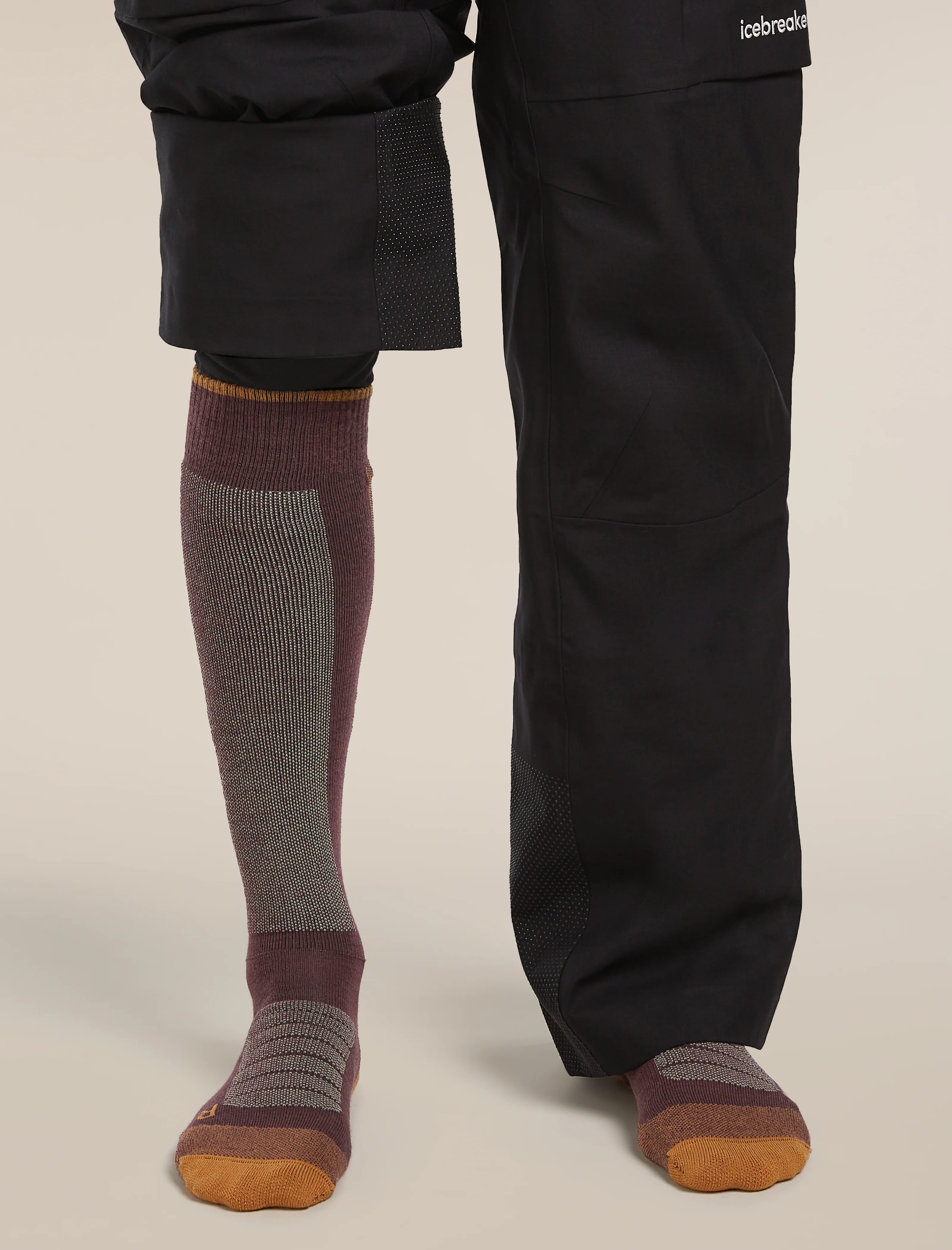 Men's Merino Ski+ Medium Over The Calf Socks - Image 4