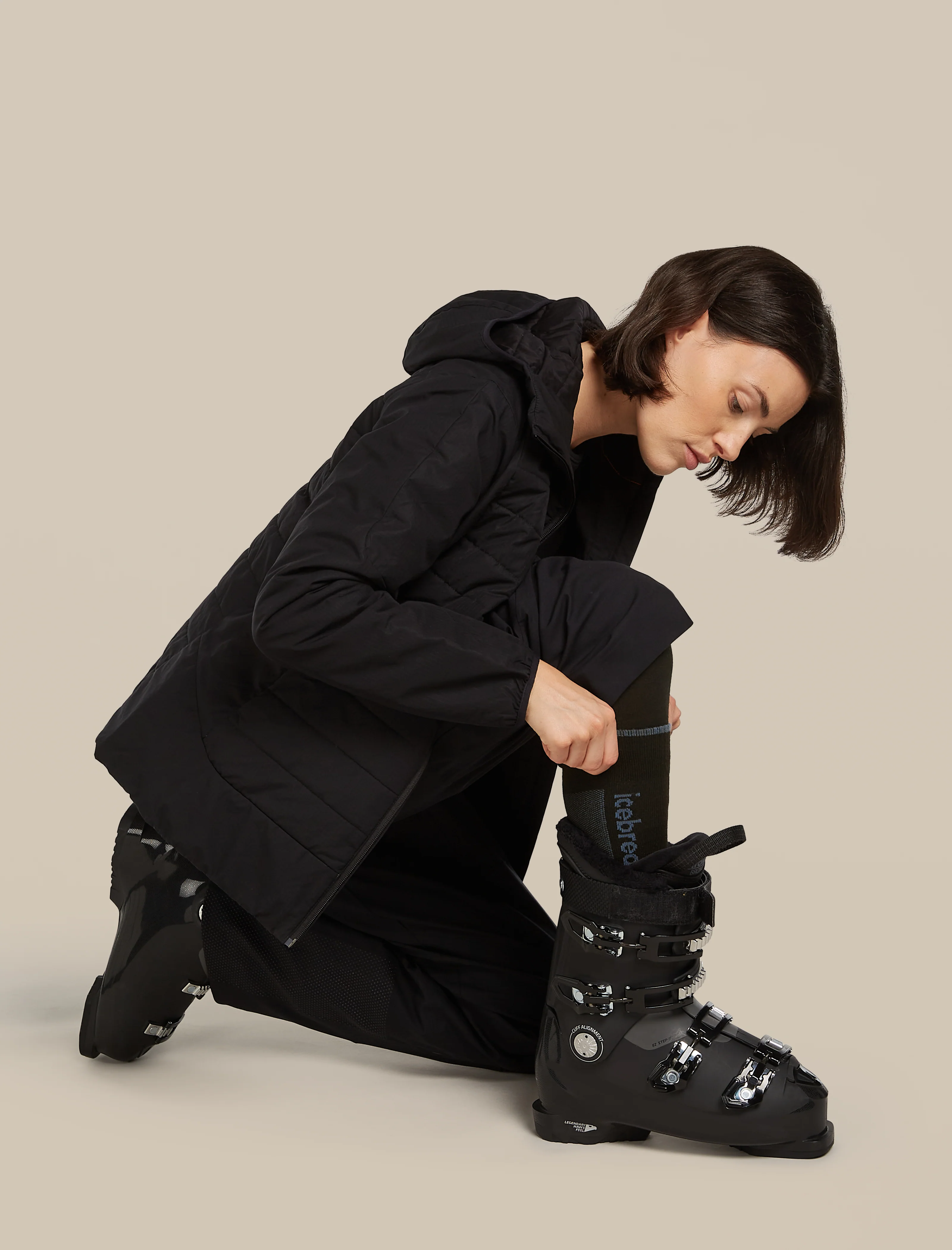 Women's Merino Ski+ Ultralight Over The Calf Socks - Image 3
