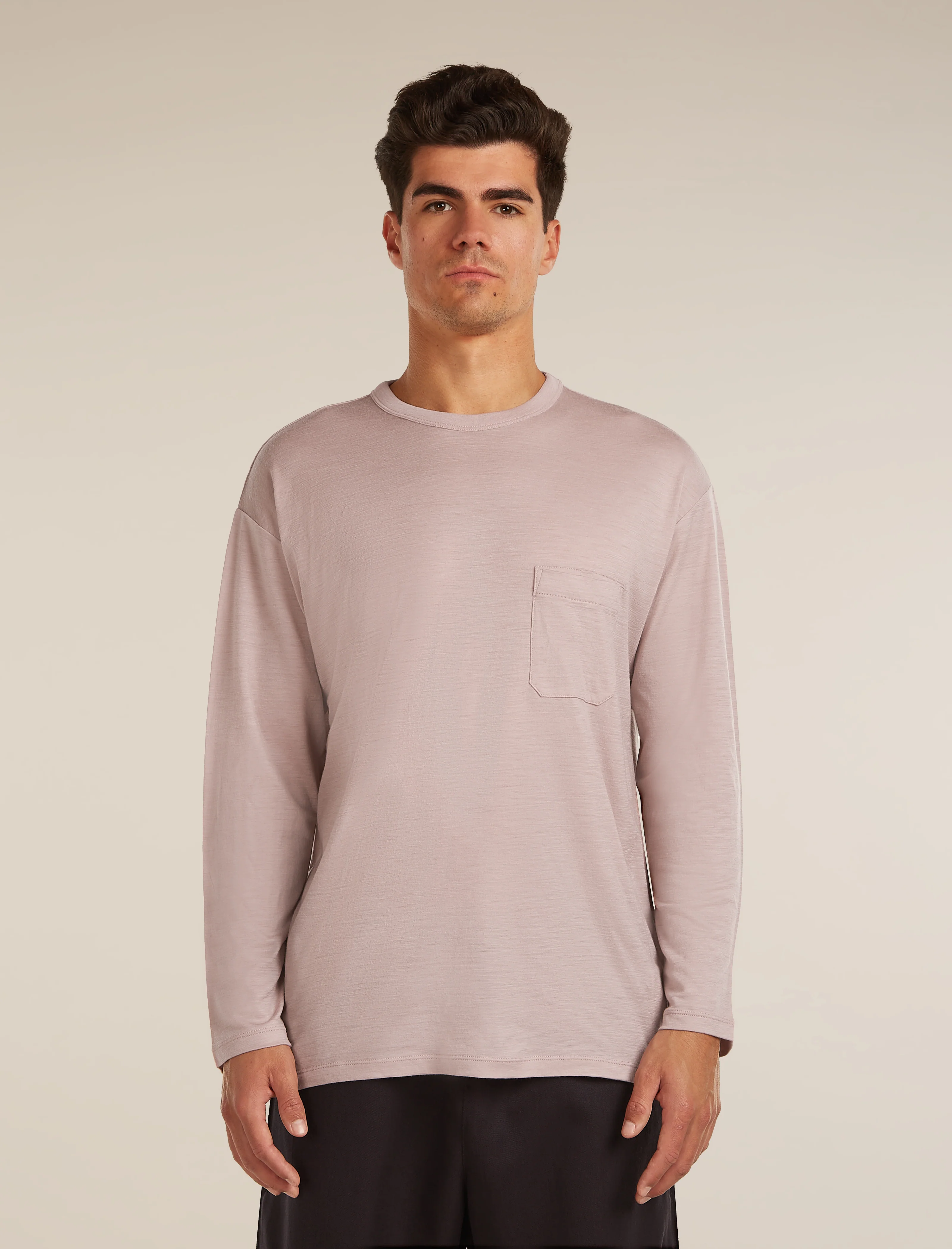 Unisex Merino 150 Long Sleeve Pocket Tee