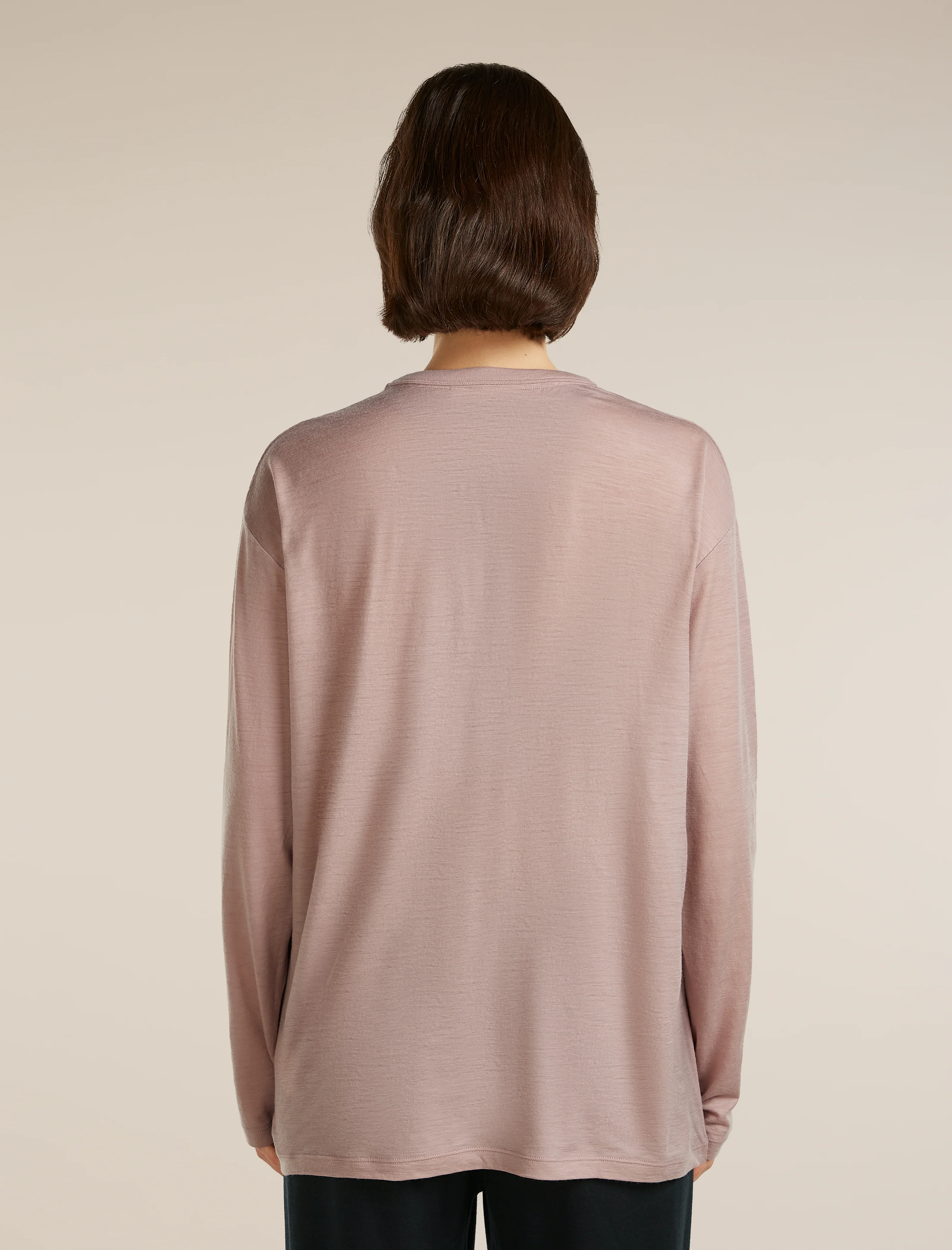 Unisex Merino 150 Long Sleeve Pocket Tee - Image 7