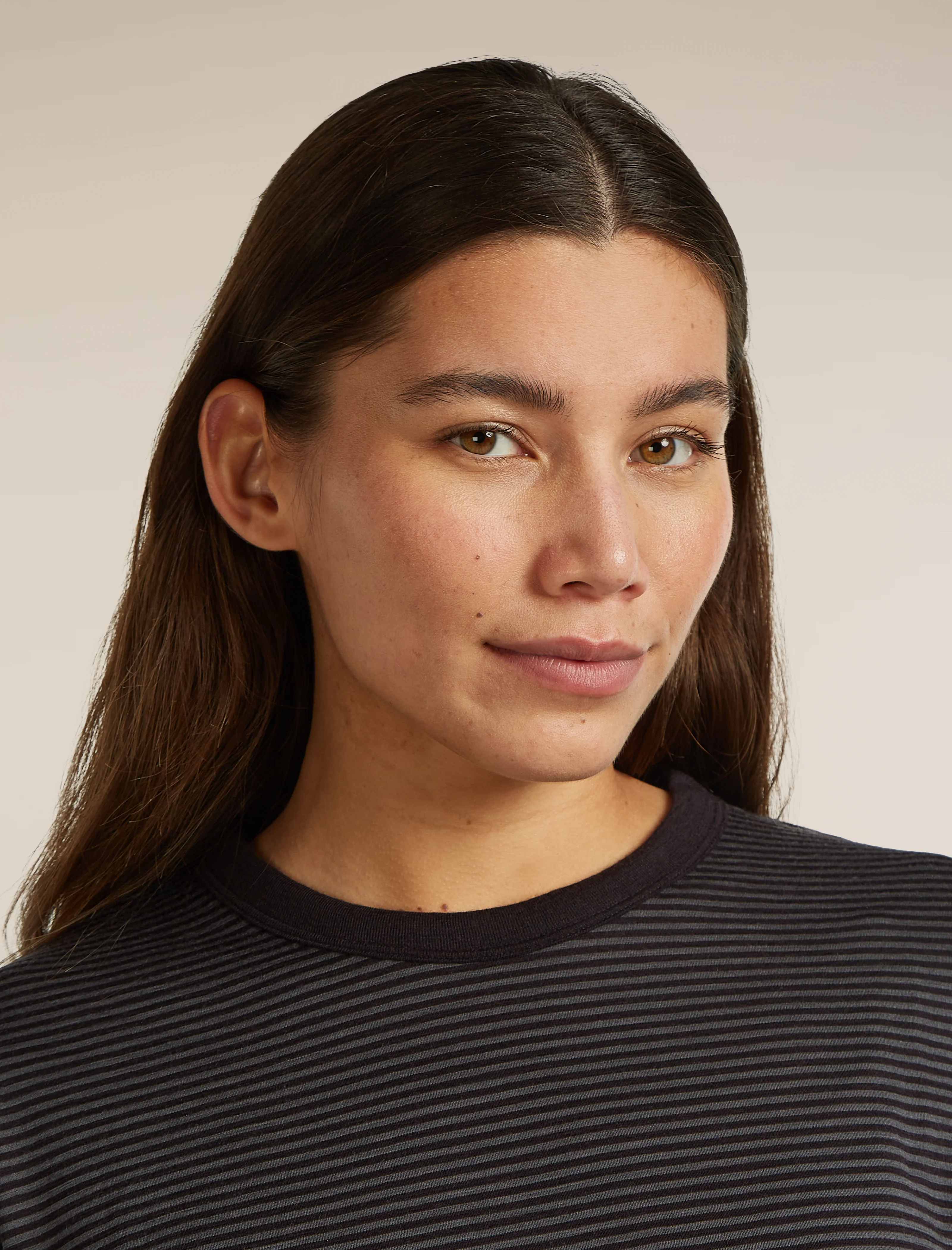 Unisex Merino 150 Long Sleeve Tee Stripe - Image 13