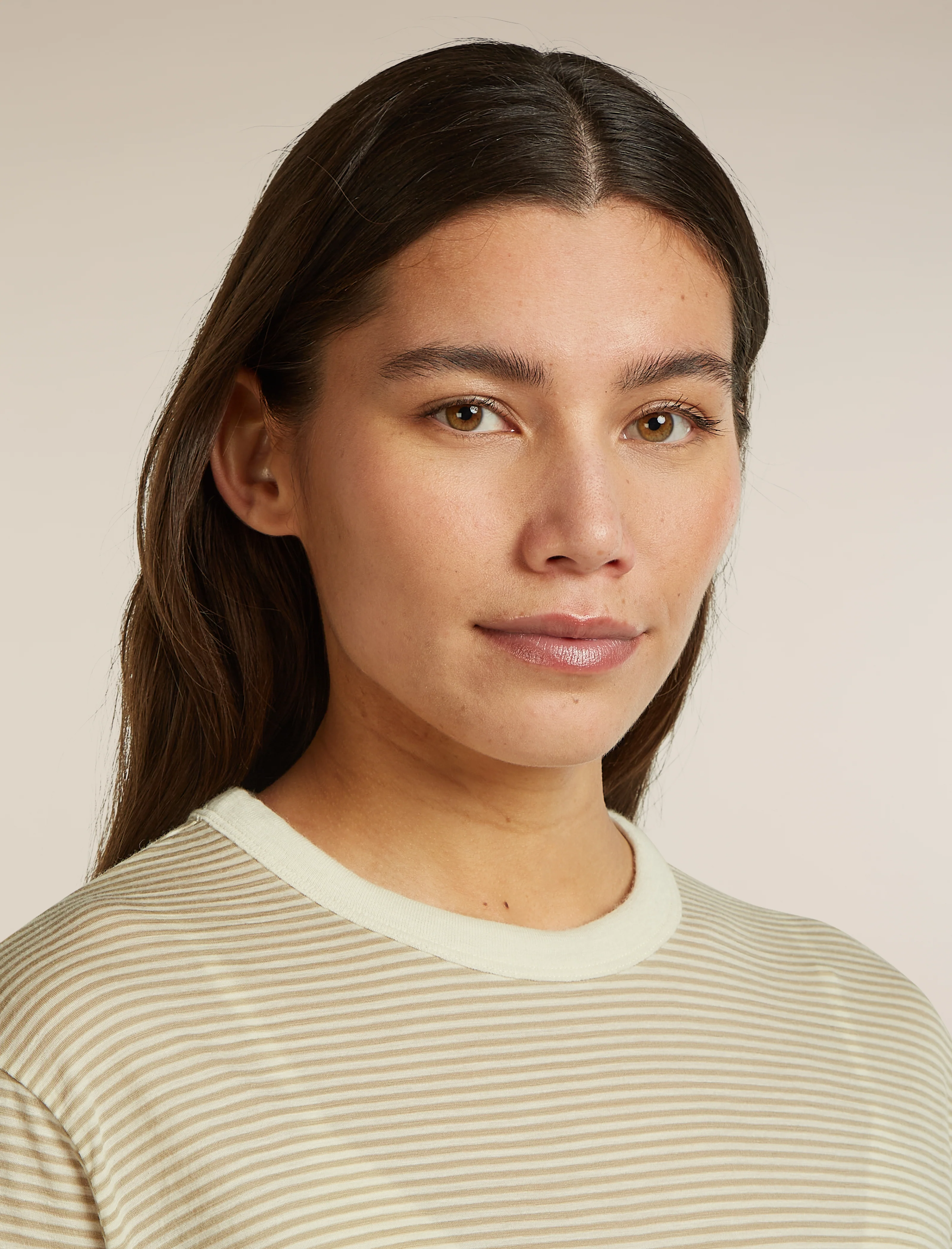 Unisex Merino 150 Long Sleeve Tee Stripe - Image 14