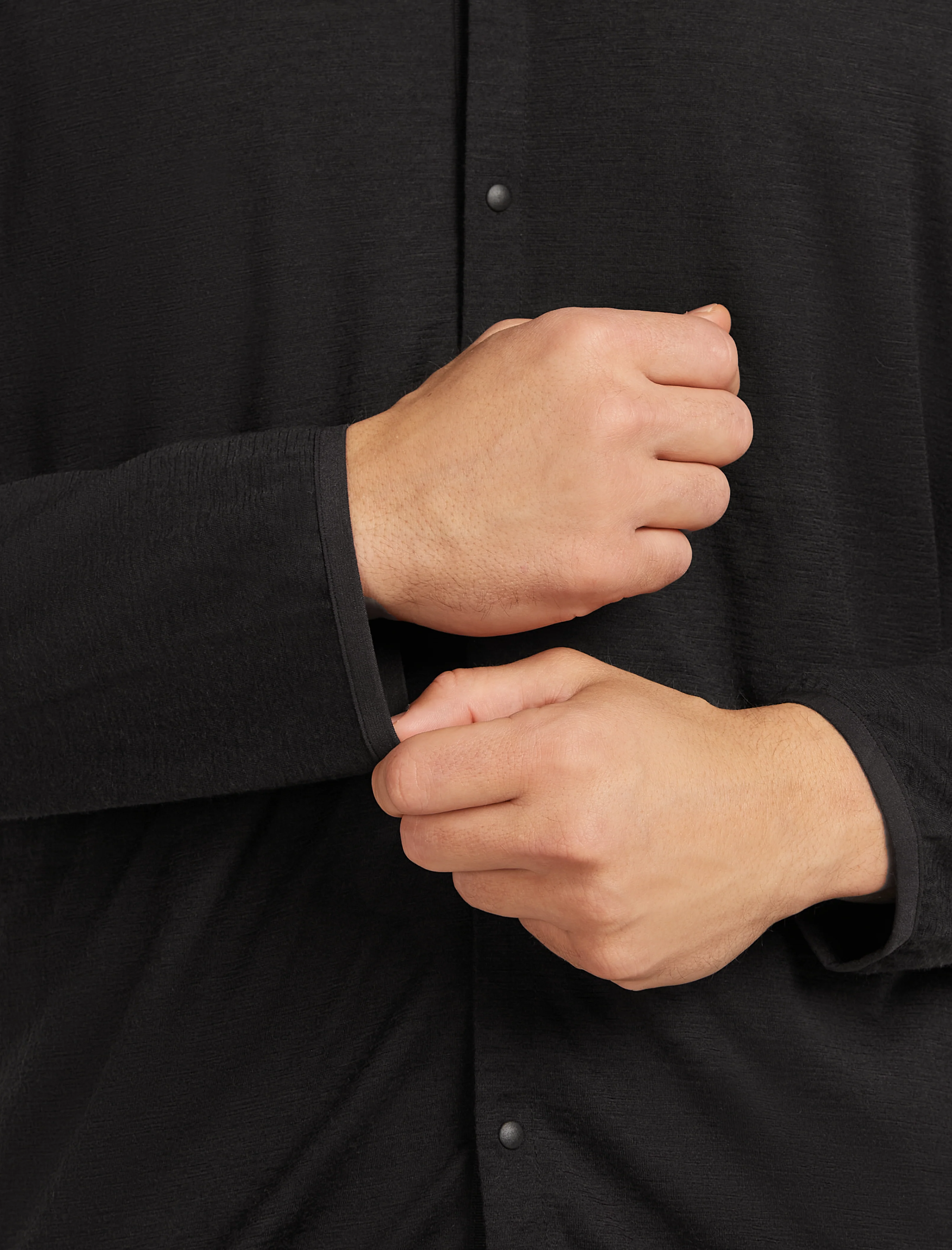 Unisex Merino 150 Round Neck Cardigan - Image 10