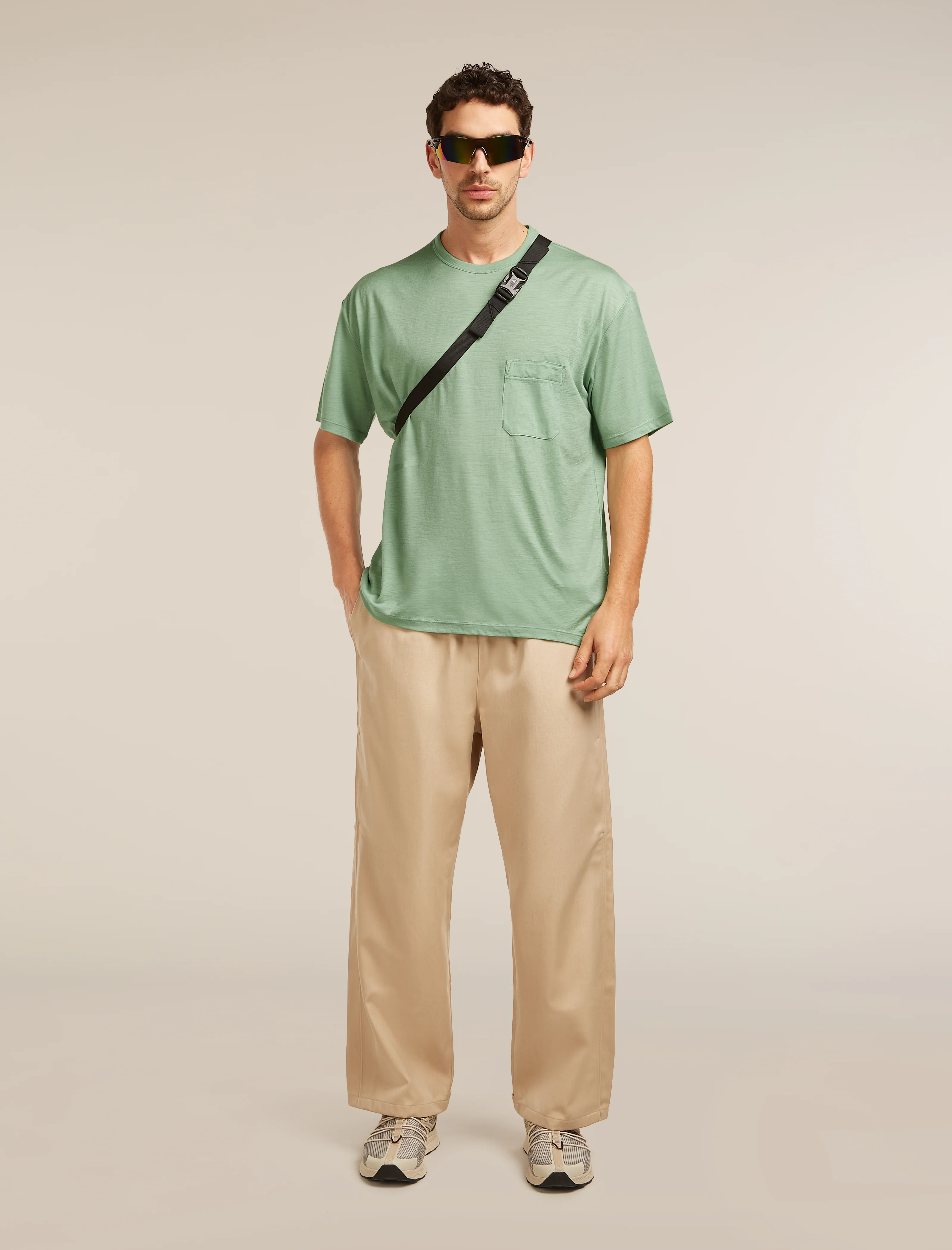 Unisex Merino 150 Short Sleeve Pocket Tee - Image 4