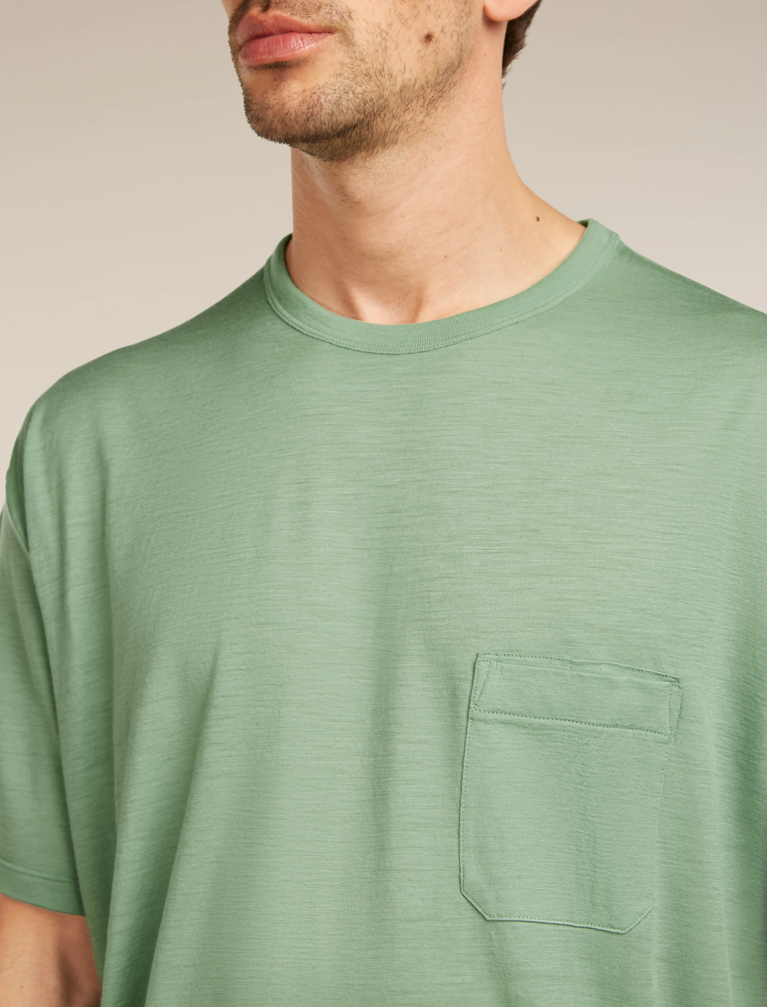 Unisex Merino 150 Short Sleeve Pocket Tee - Image 5