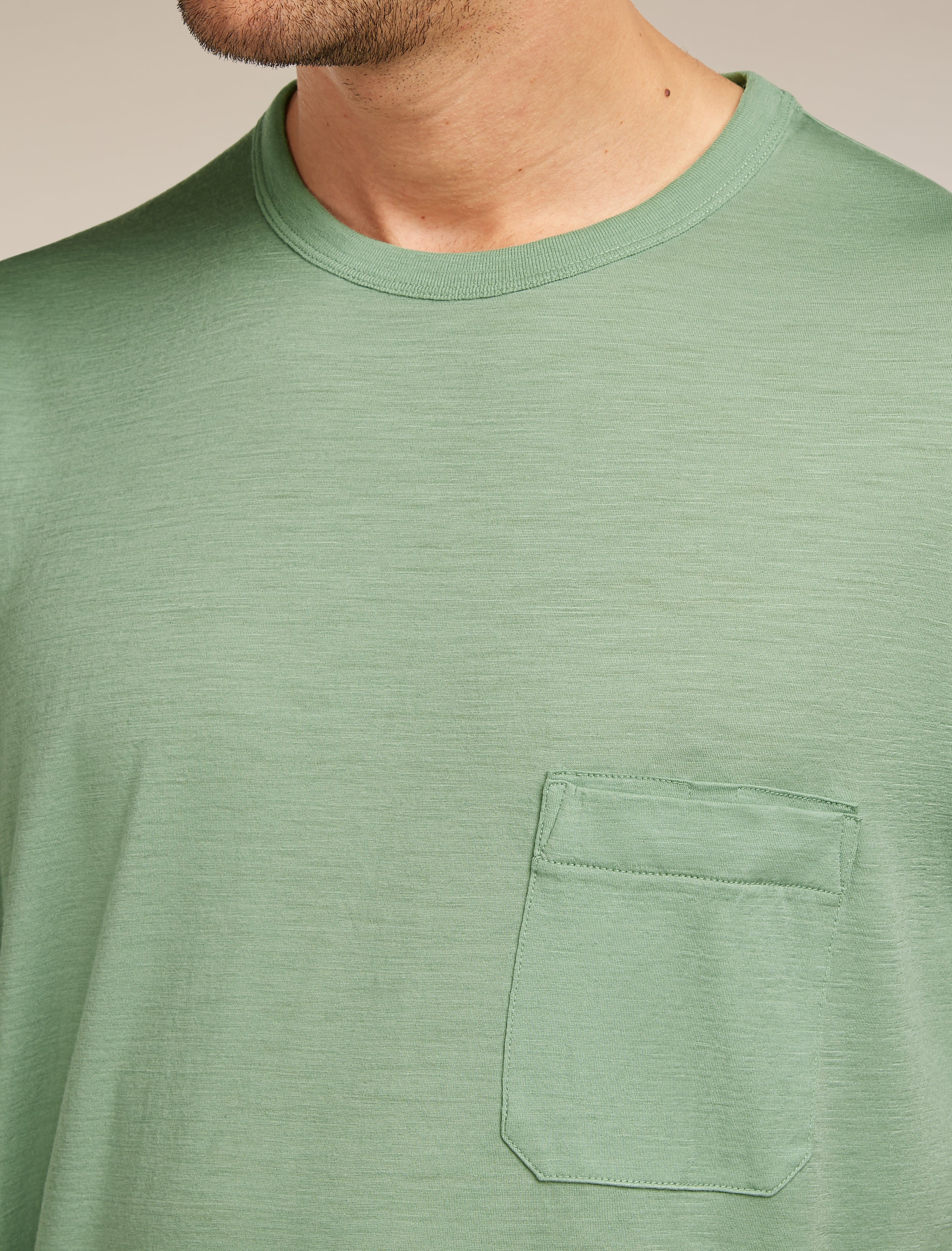 Unisex Merino 150 Short Sleeve Pocket Tee - Image 6