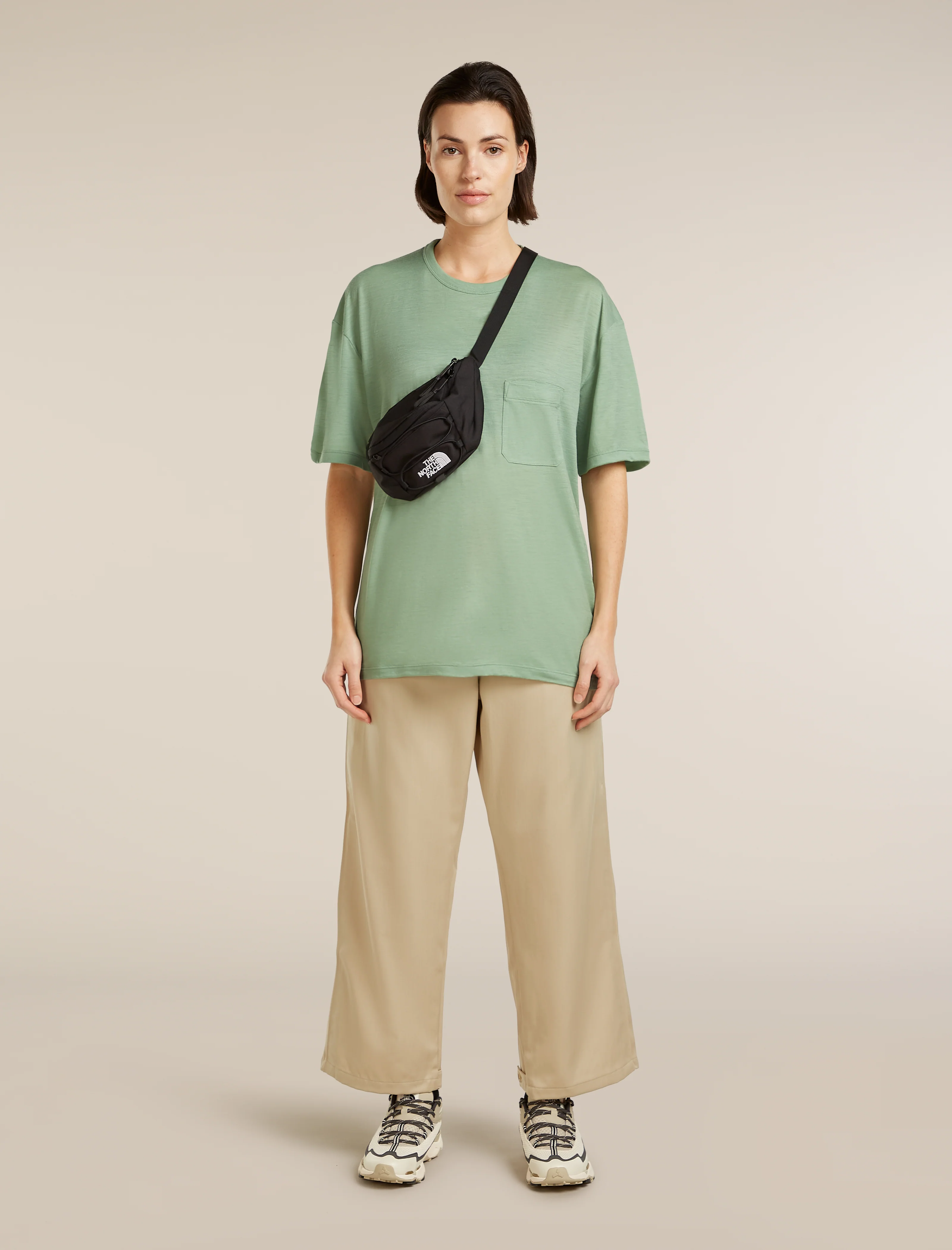 Unisex Merino 150 Short Sleeve Pocket Tee - Image 7