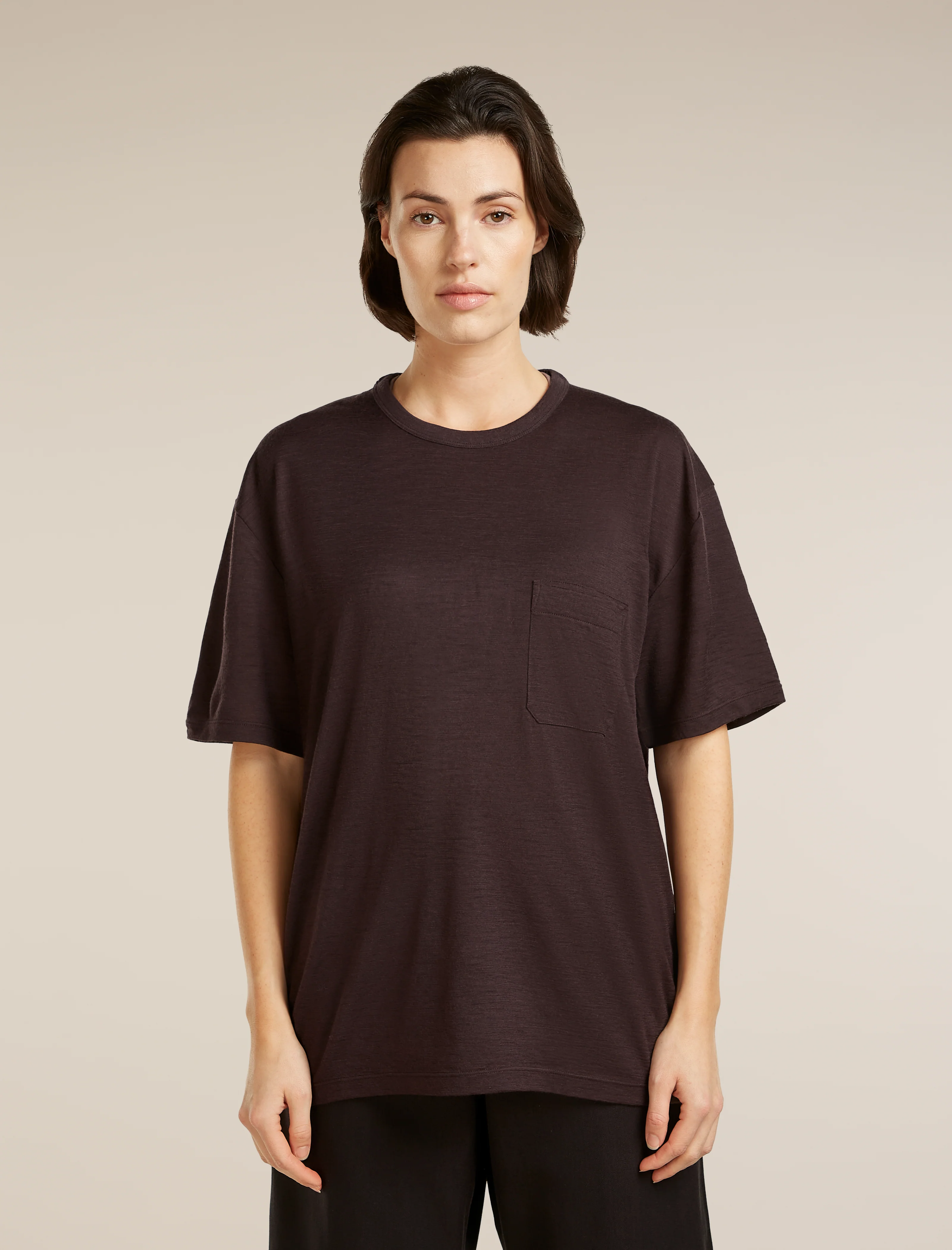 Unisex Merino 150 Short Sleeve Pocket Tee - Image 3