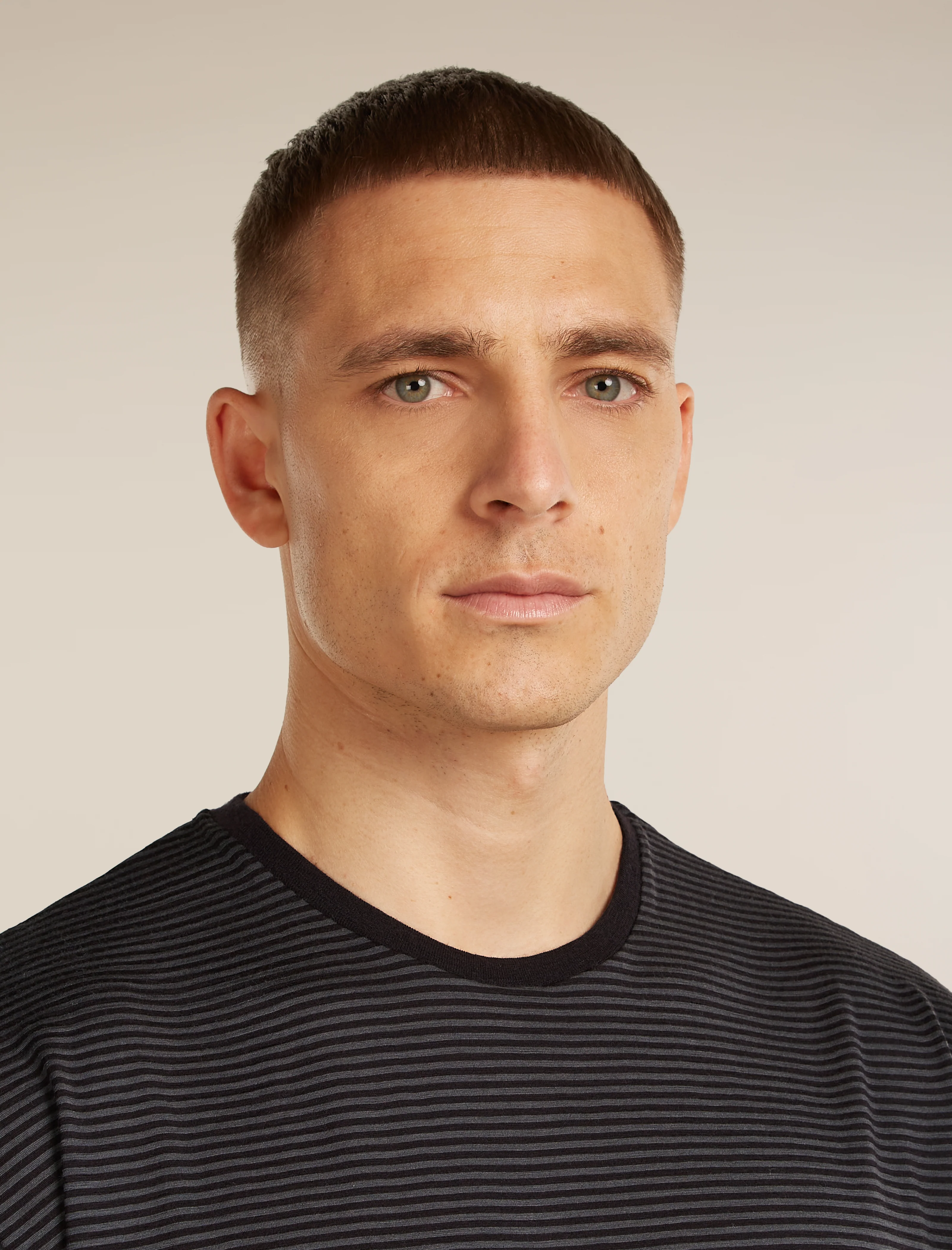 Unisex Merino 150 Short Sleeve Tee Stripe - Image 14