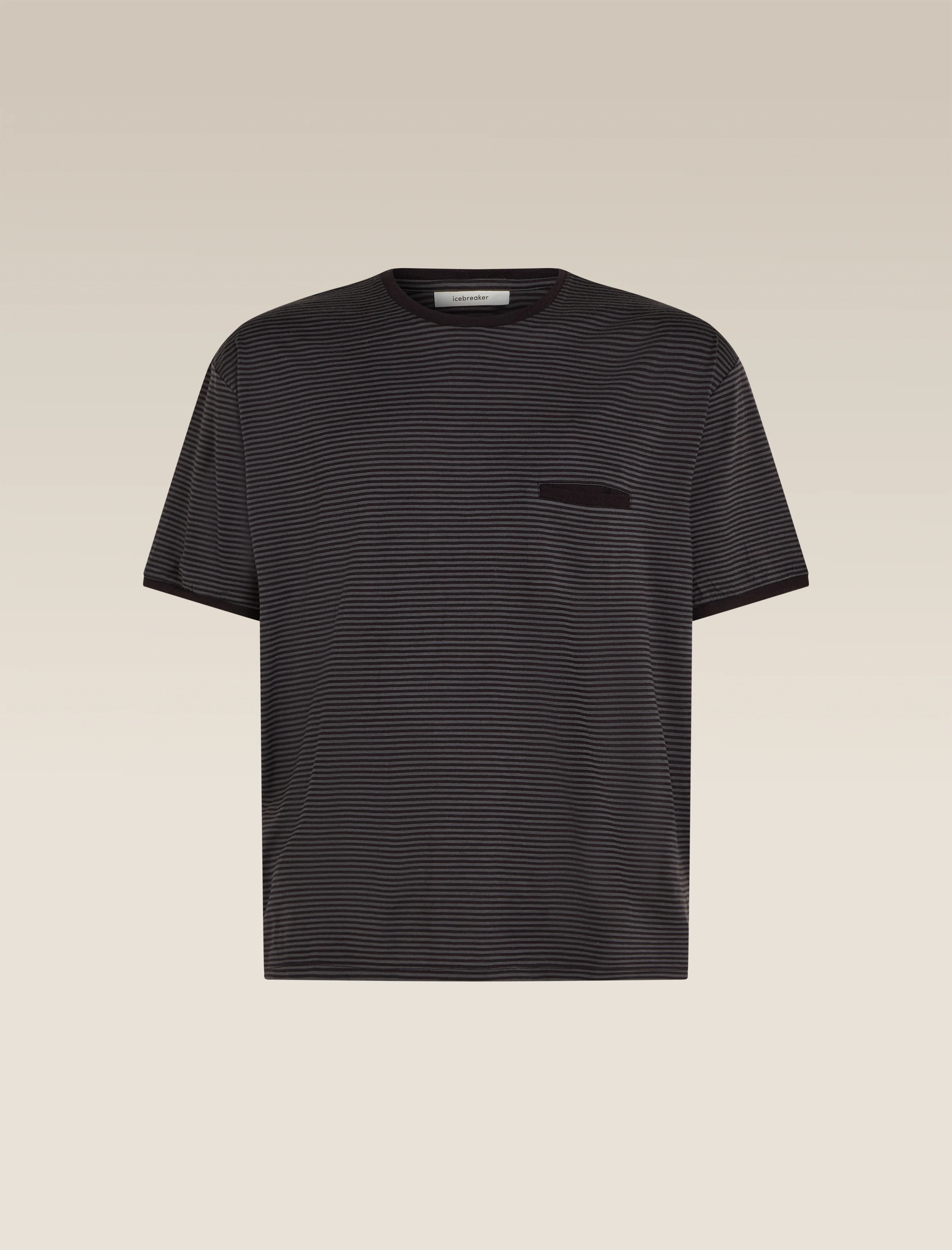 Unisex Merino 150 Short Sleeve Tee Stripe - Image 19