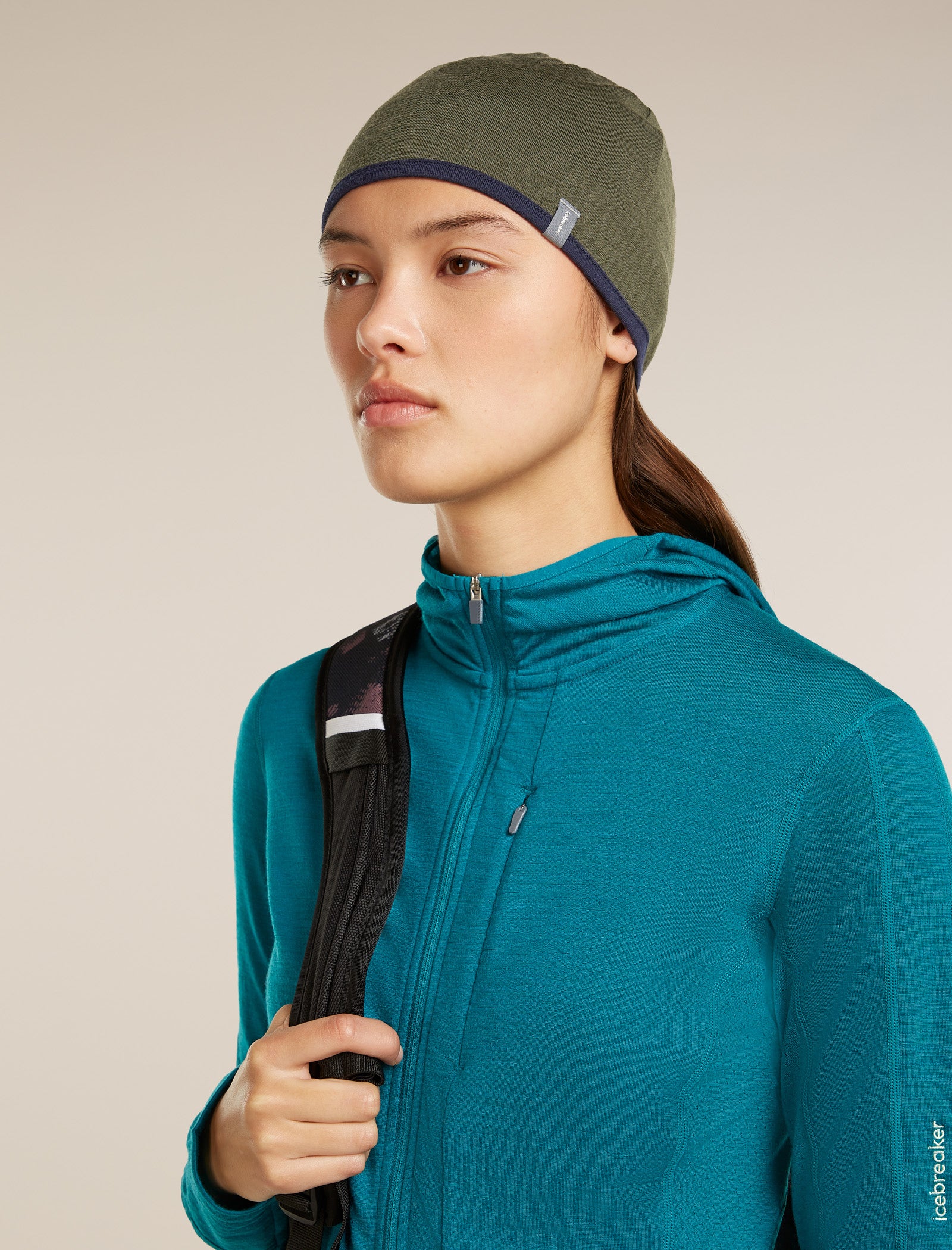 Unisex Merino 200 Oasis Reversible Beanie - Image 4