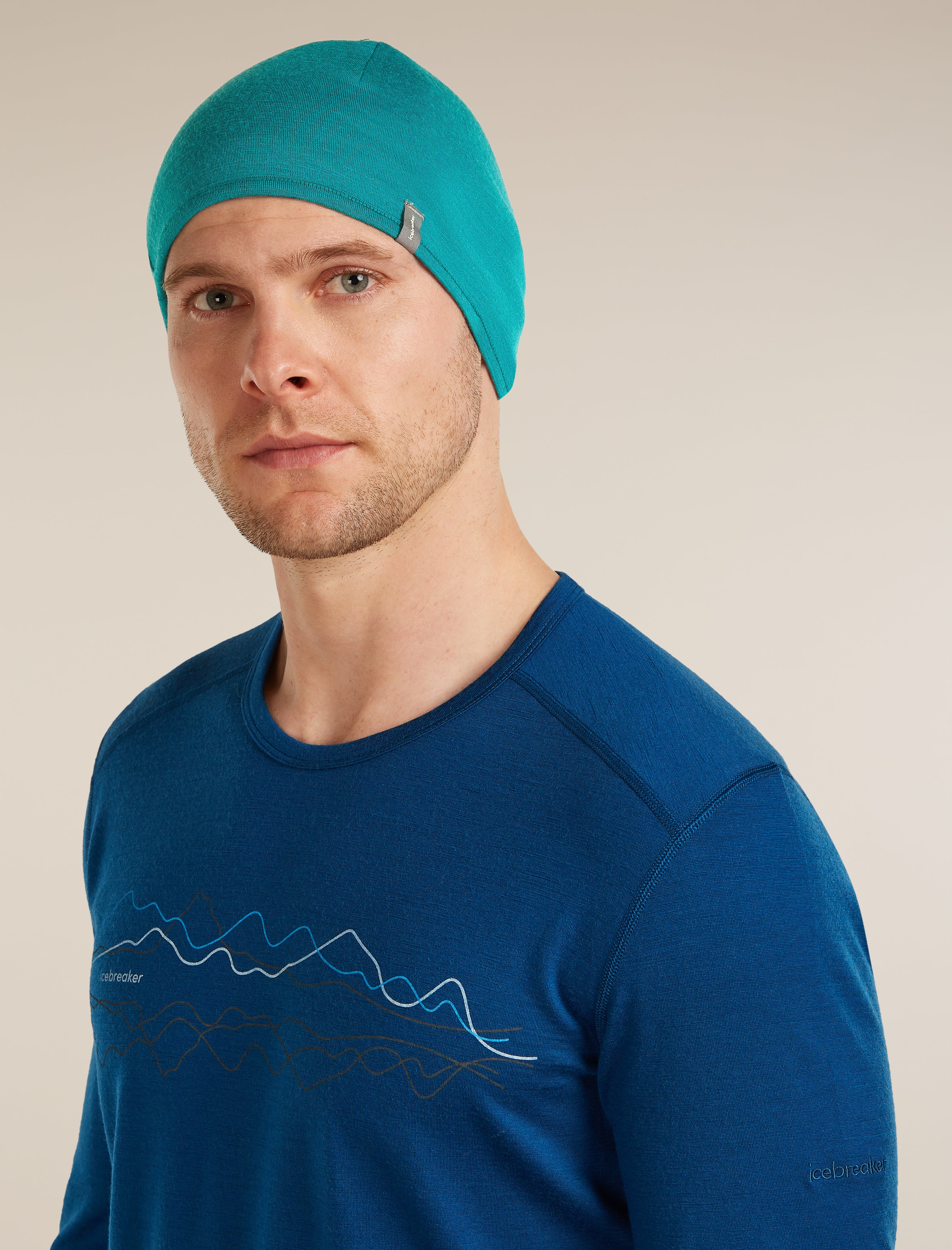 Unisex Merino 200 Oasis Reversible Beanie - Image 3