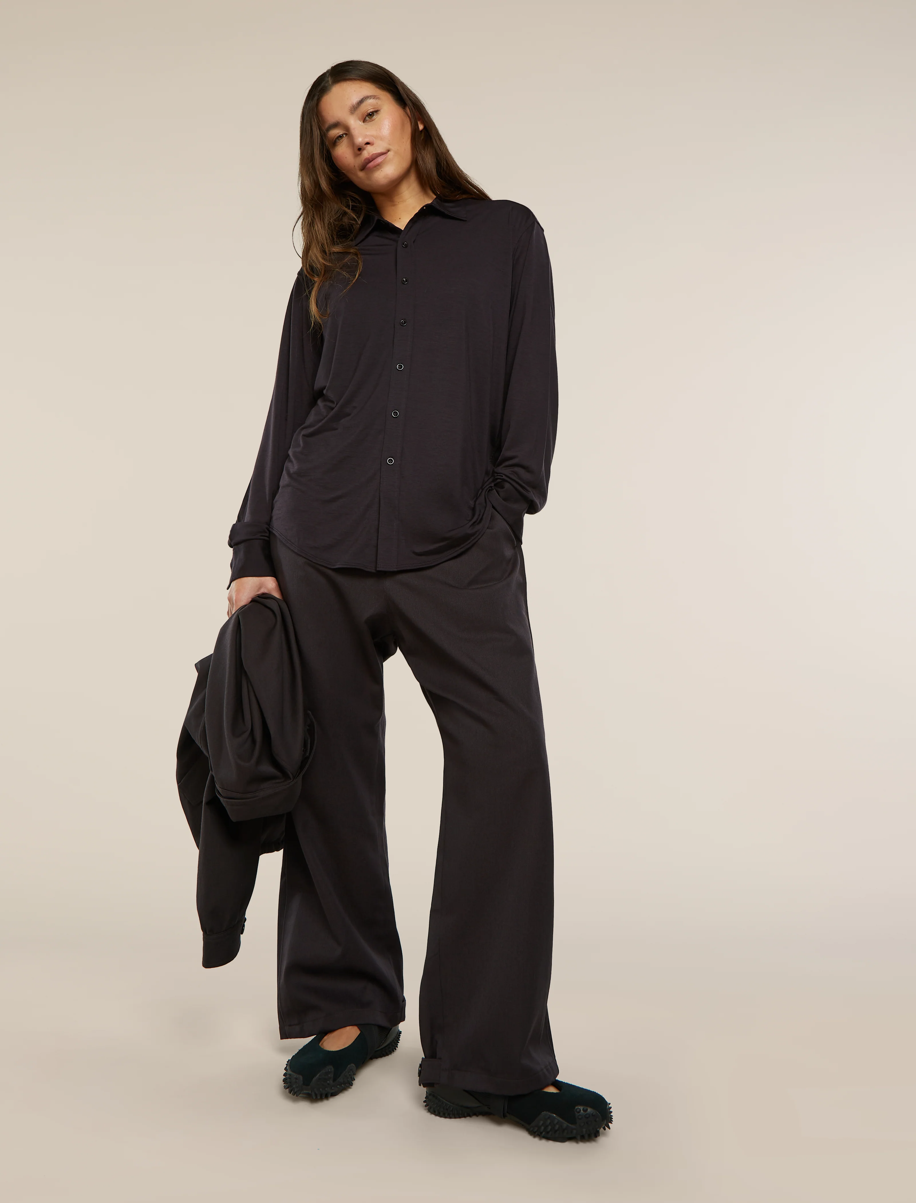 Unisex Merino Blend 125 Cool-Lite™ Long Sleeve Shirt - Image 17