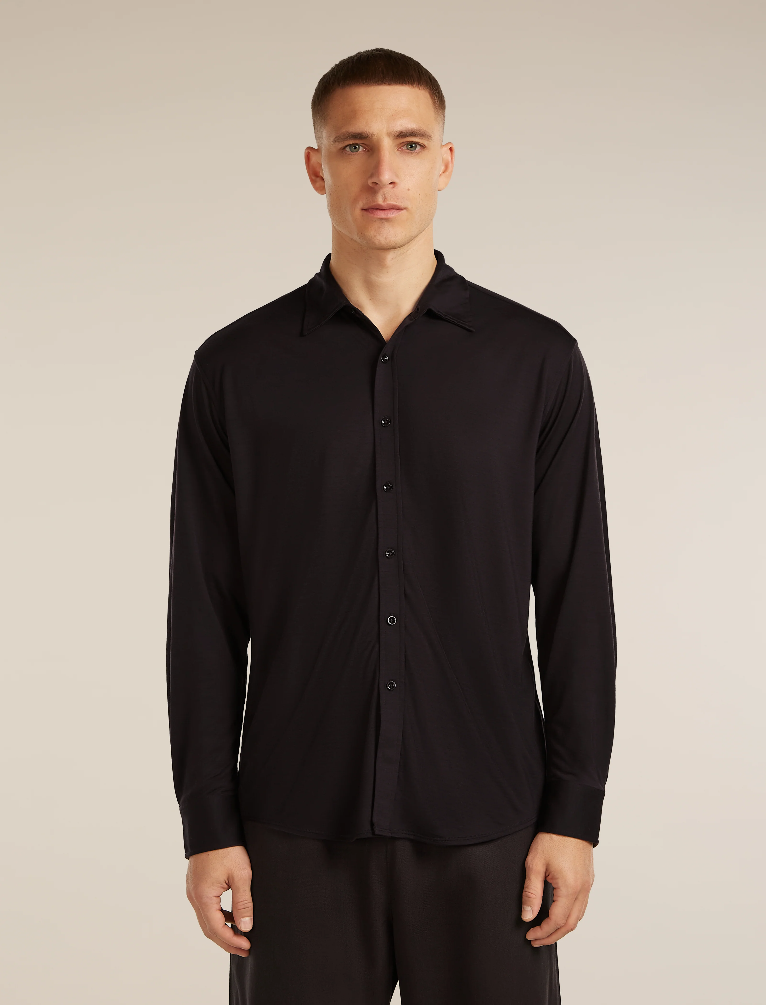 Unisex Merino Blend 125 Cool-Lite™ Long Sleeve Shirt - Image 2