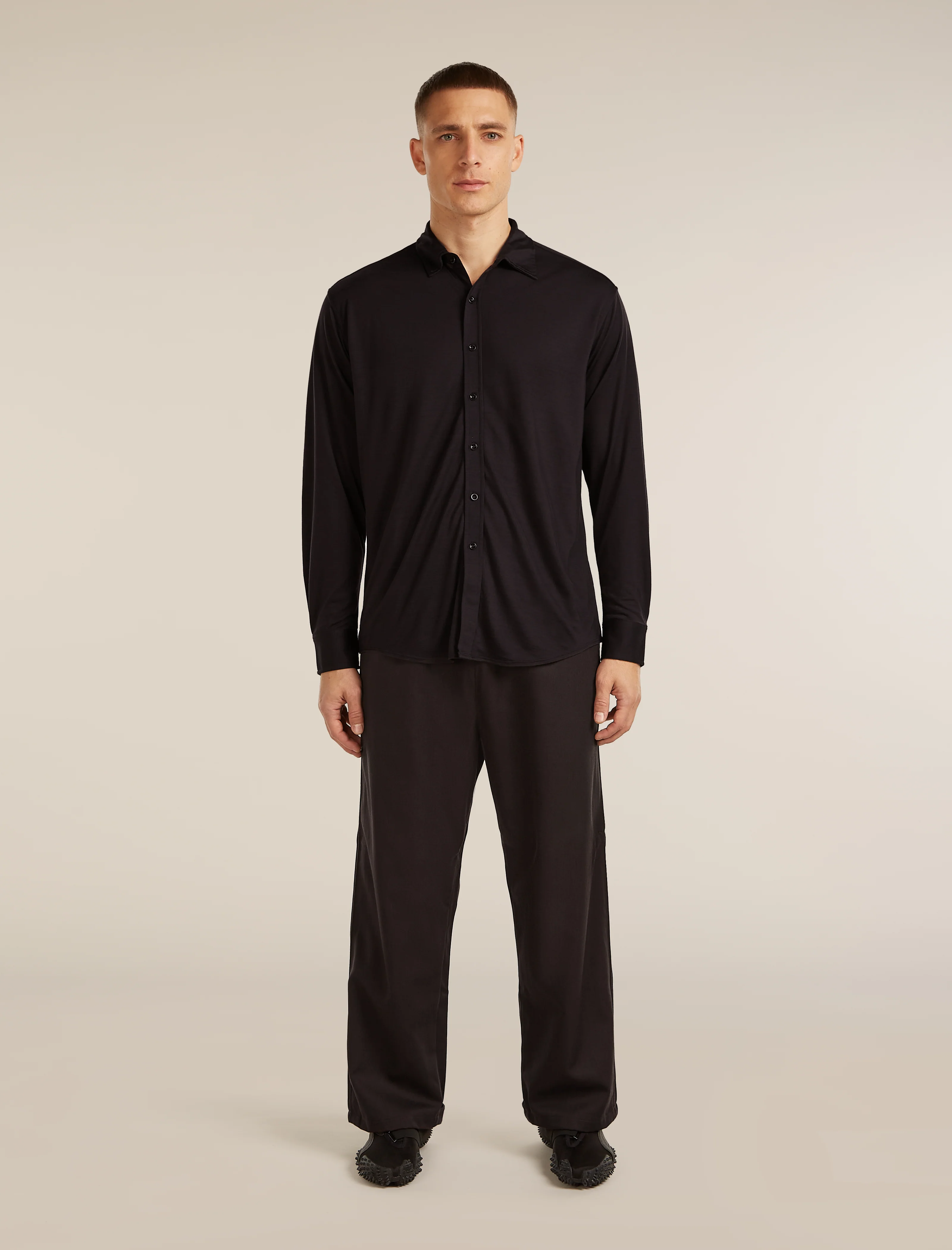 Unisex Merino Blend 125 Cool-Lite™ Long Sleeve Shirt - Image 6