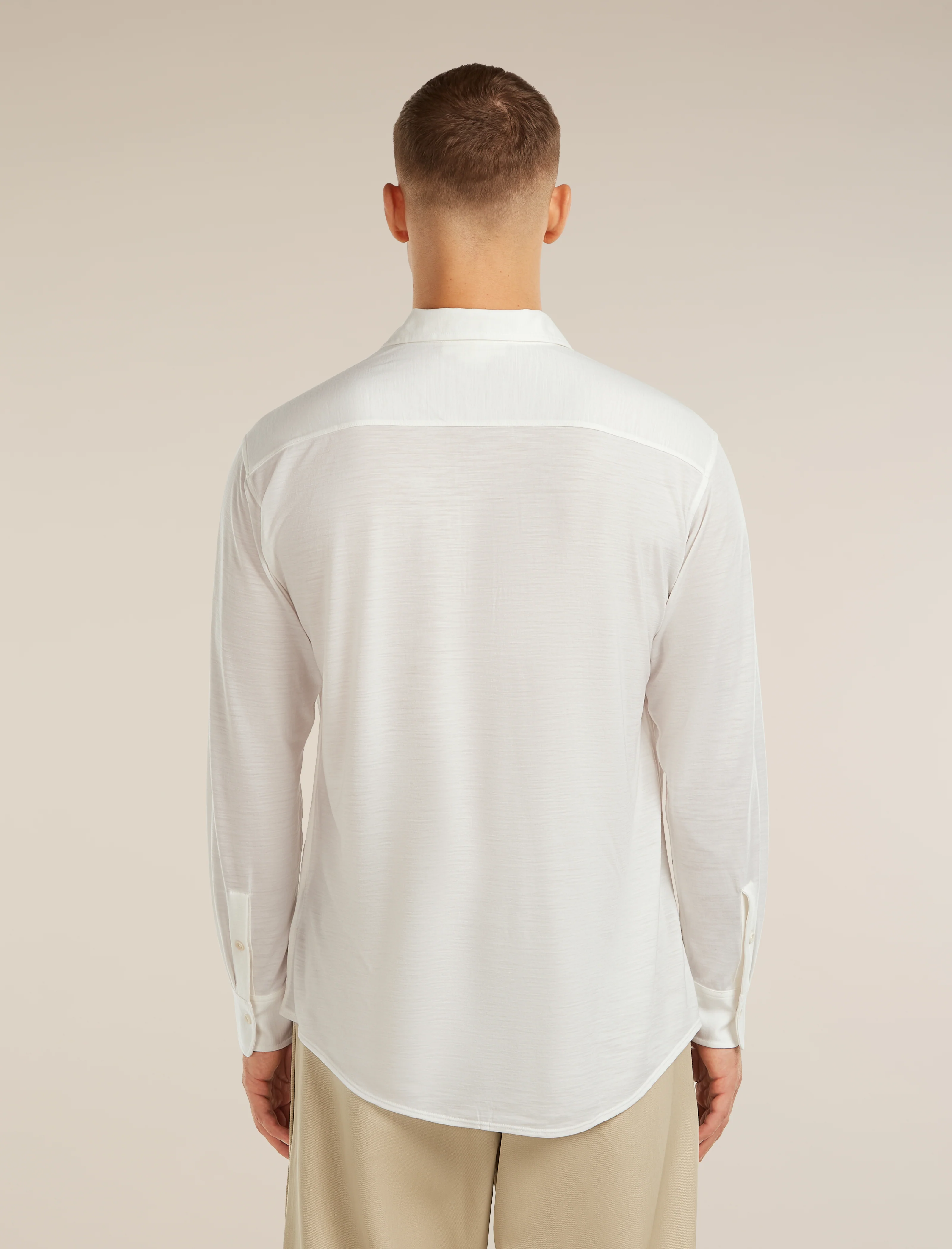 Unisex Merino Blend 125 Cool-Lite™ Long Sleeve Shirt - Image 5