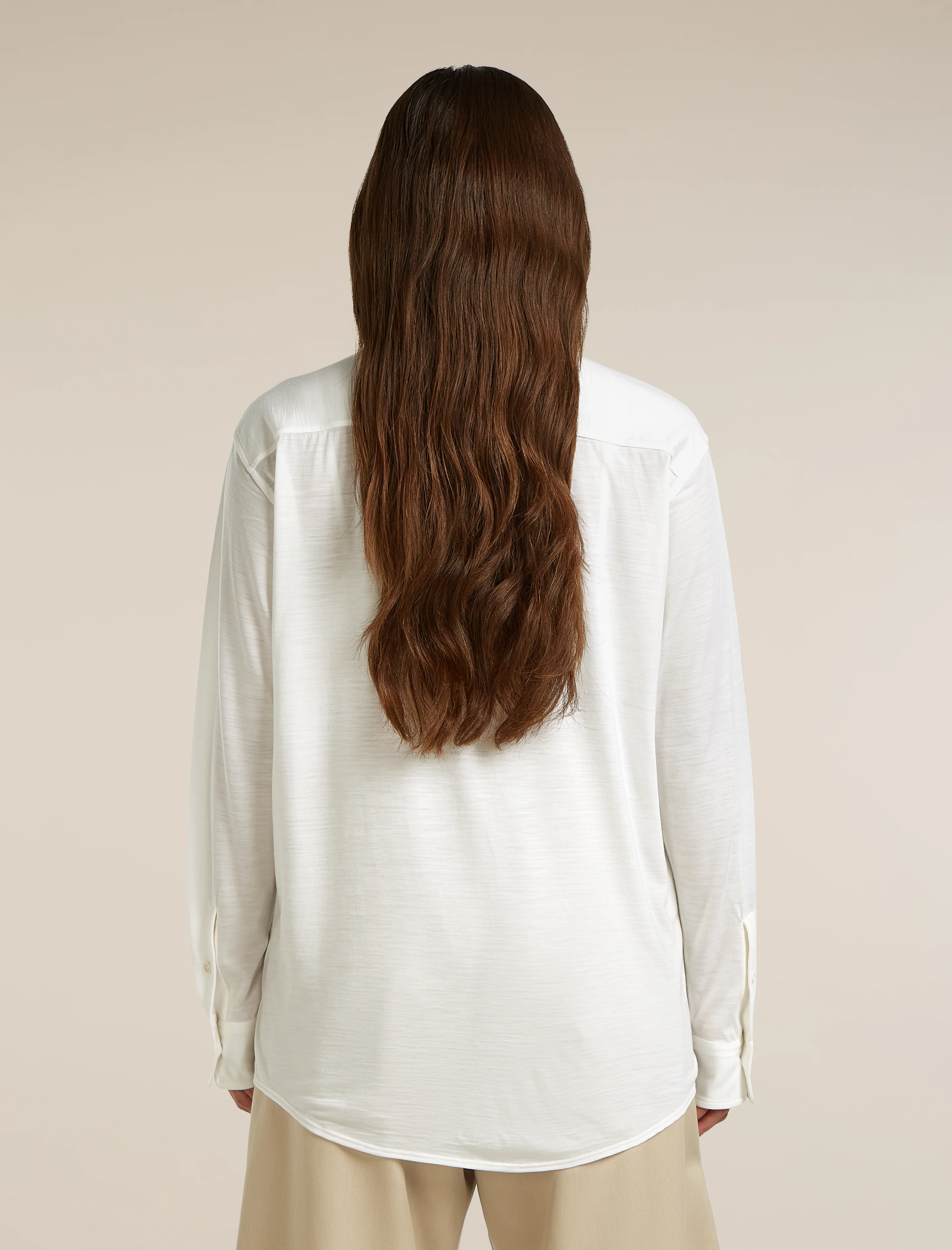 Unisex Merino Blend 125 Cool-Lite™ Long Sleeve Shirt - Image 6