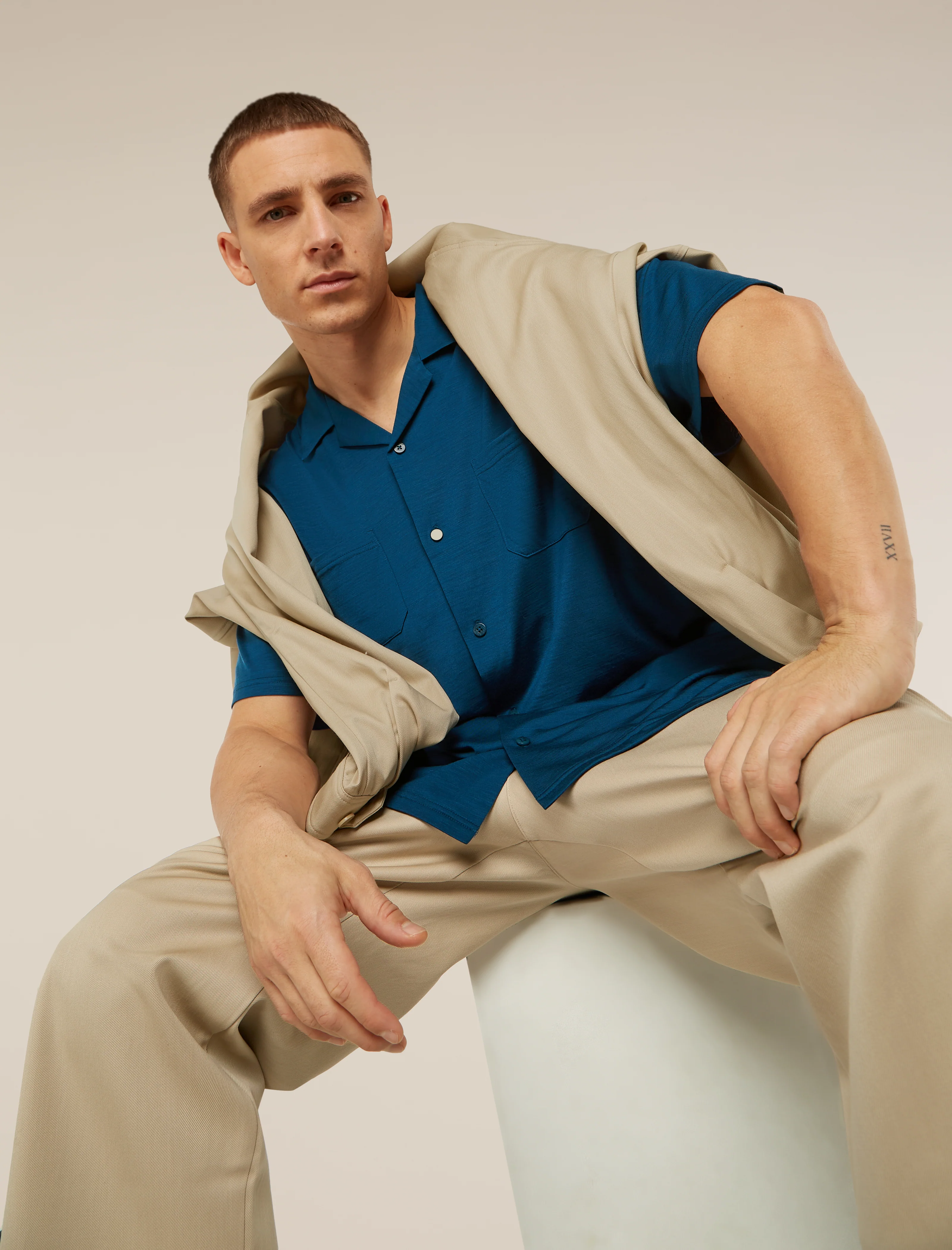 Unisex Merino Blend 125 Cool-Lite™ Short Sleeve Shirt