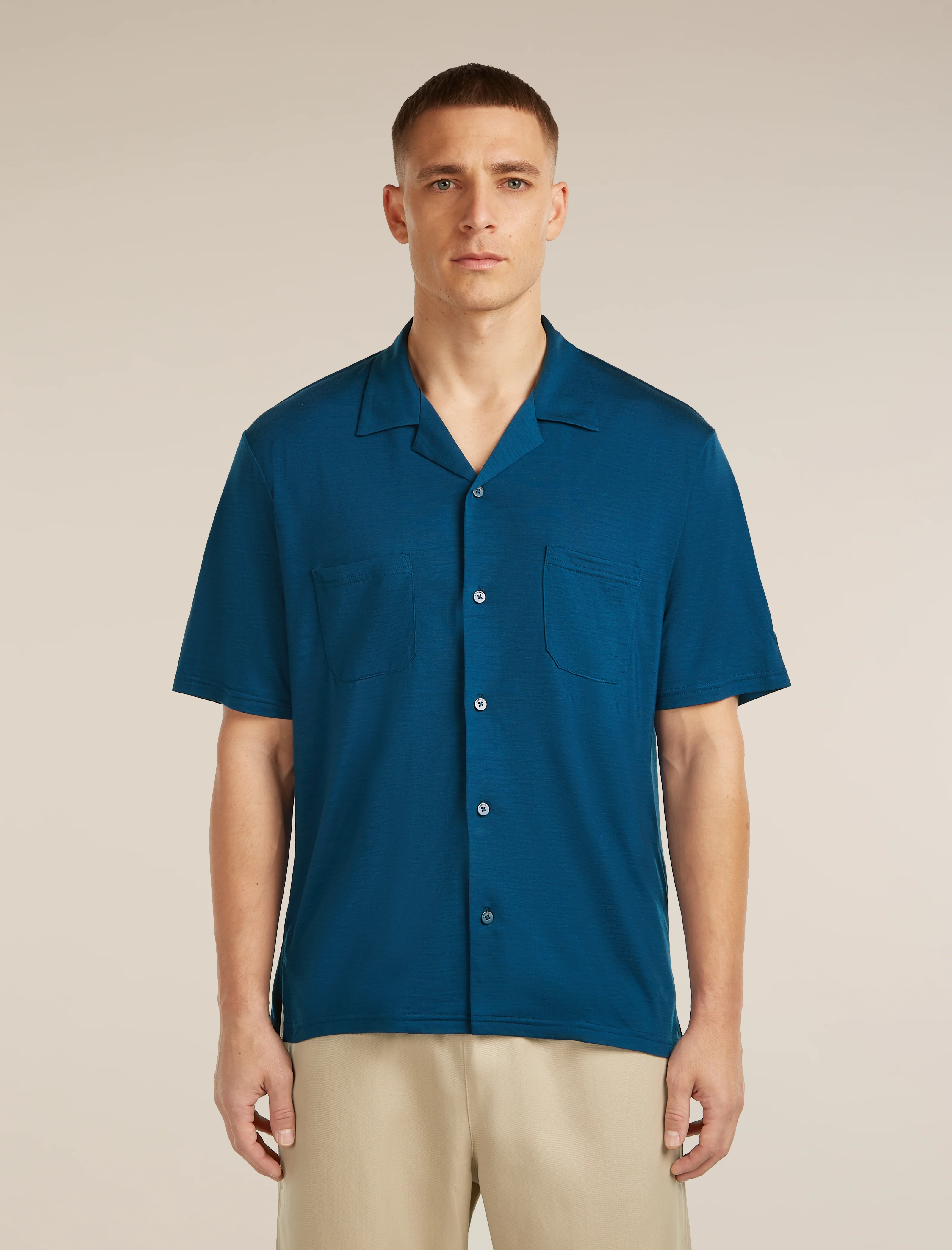 Unisex Merino Blend 125 Cool-Lite™ Short Sleeve Shirt - Image 3