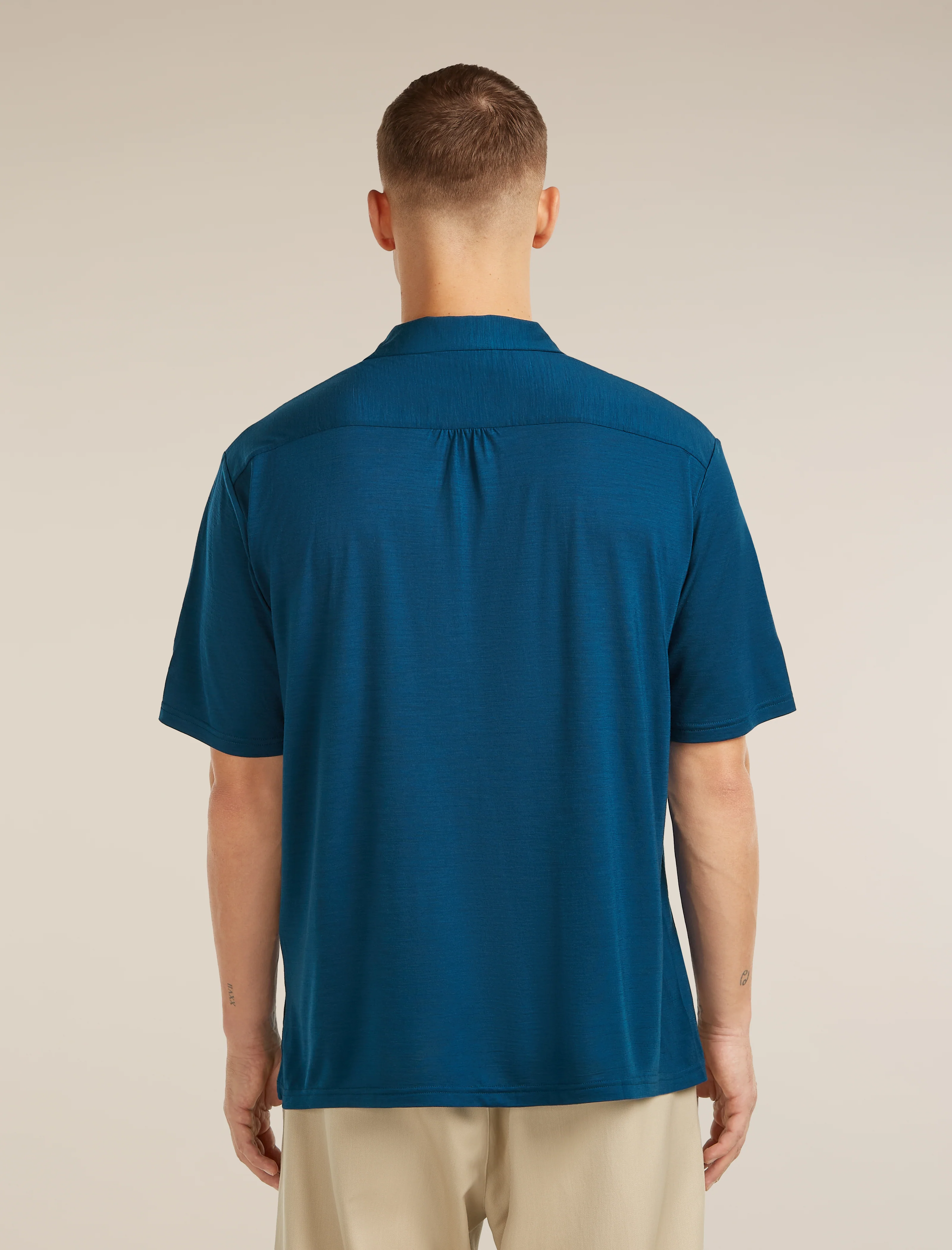 Unisex Merino Blend 125 Cool-Lite™ Short Sleeve Shirt - Image 5