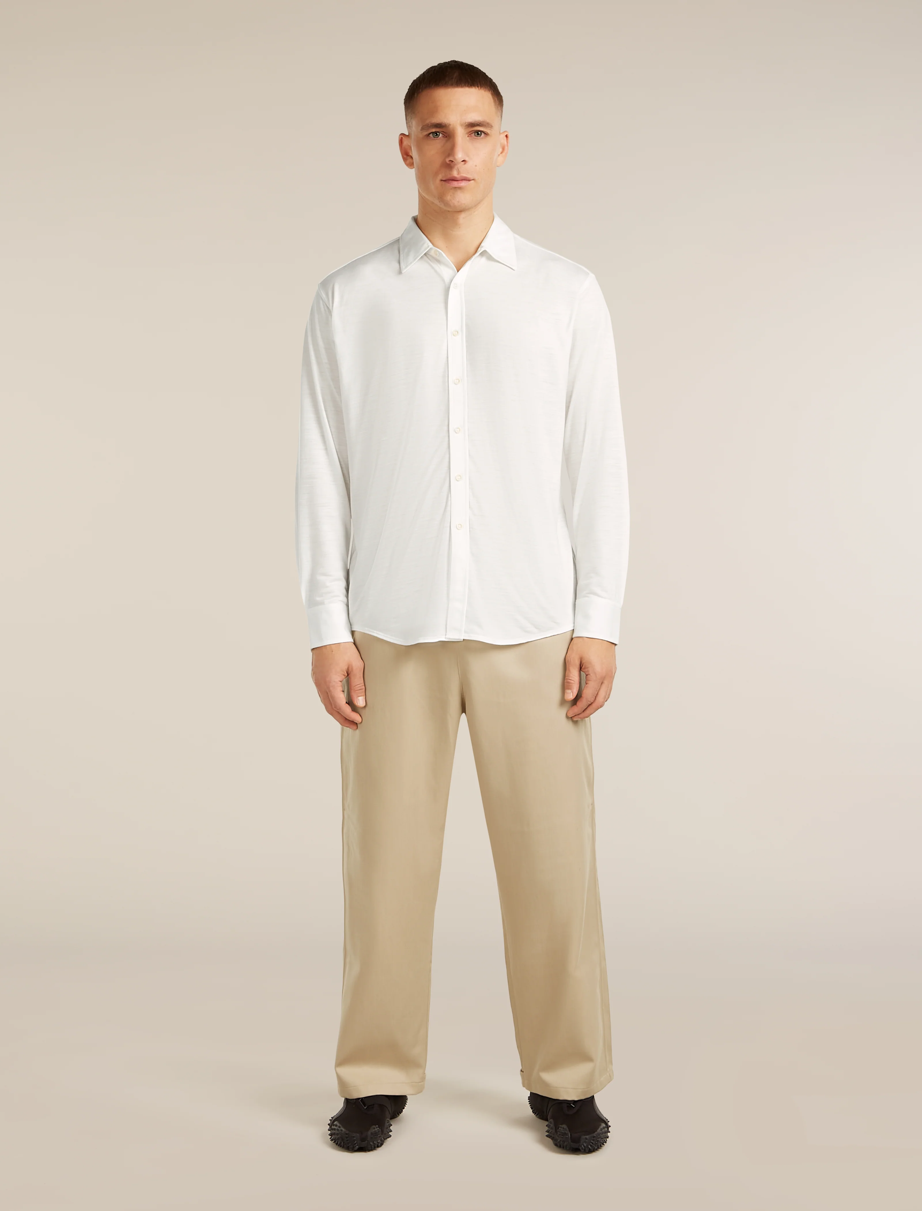 Unisex Merino Cotton Twill Adjustable Pants - Image 10