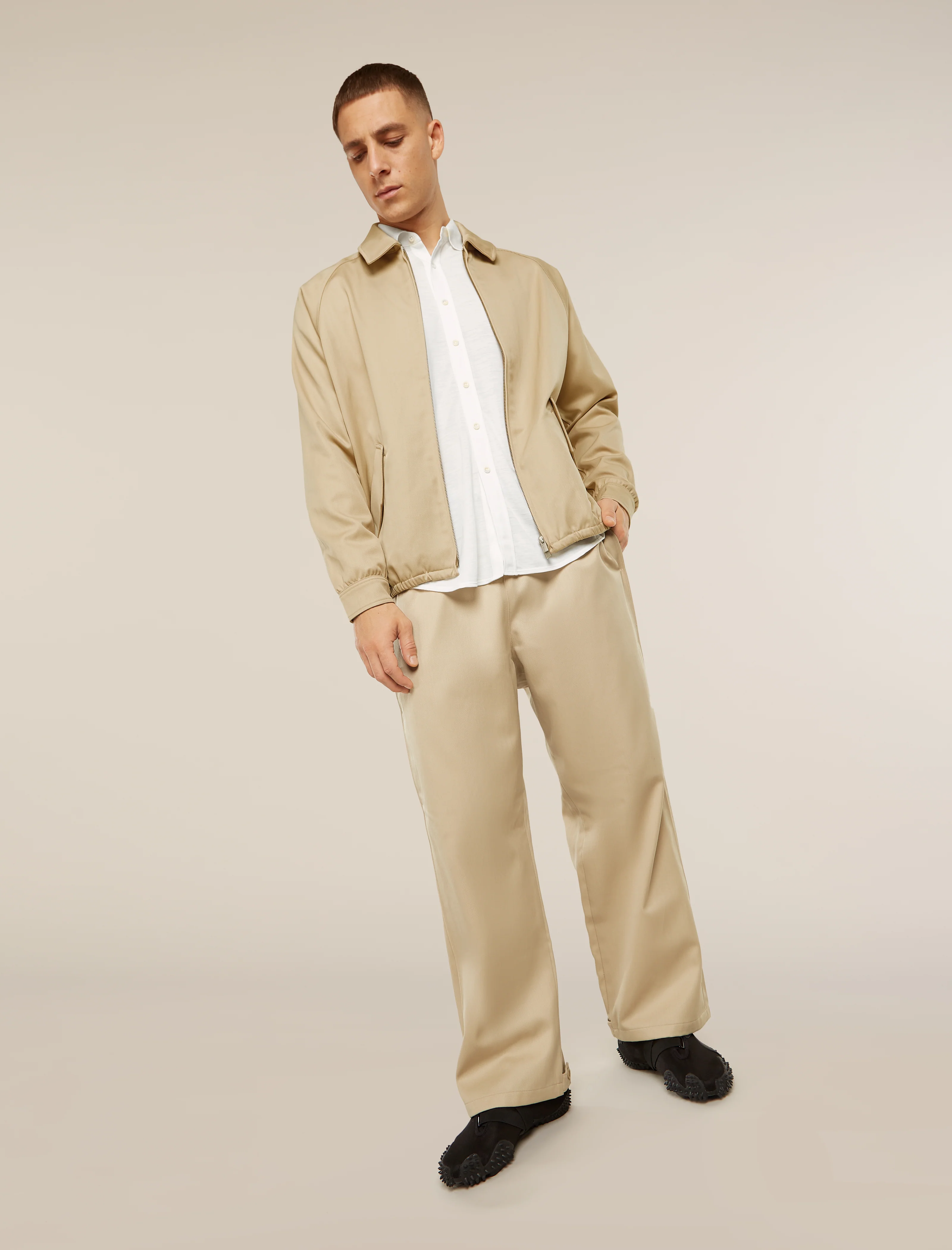 Unisex Merino Cotton Twill Adjustable Pants - Image 20