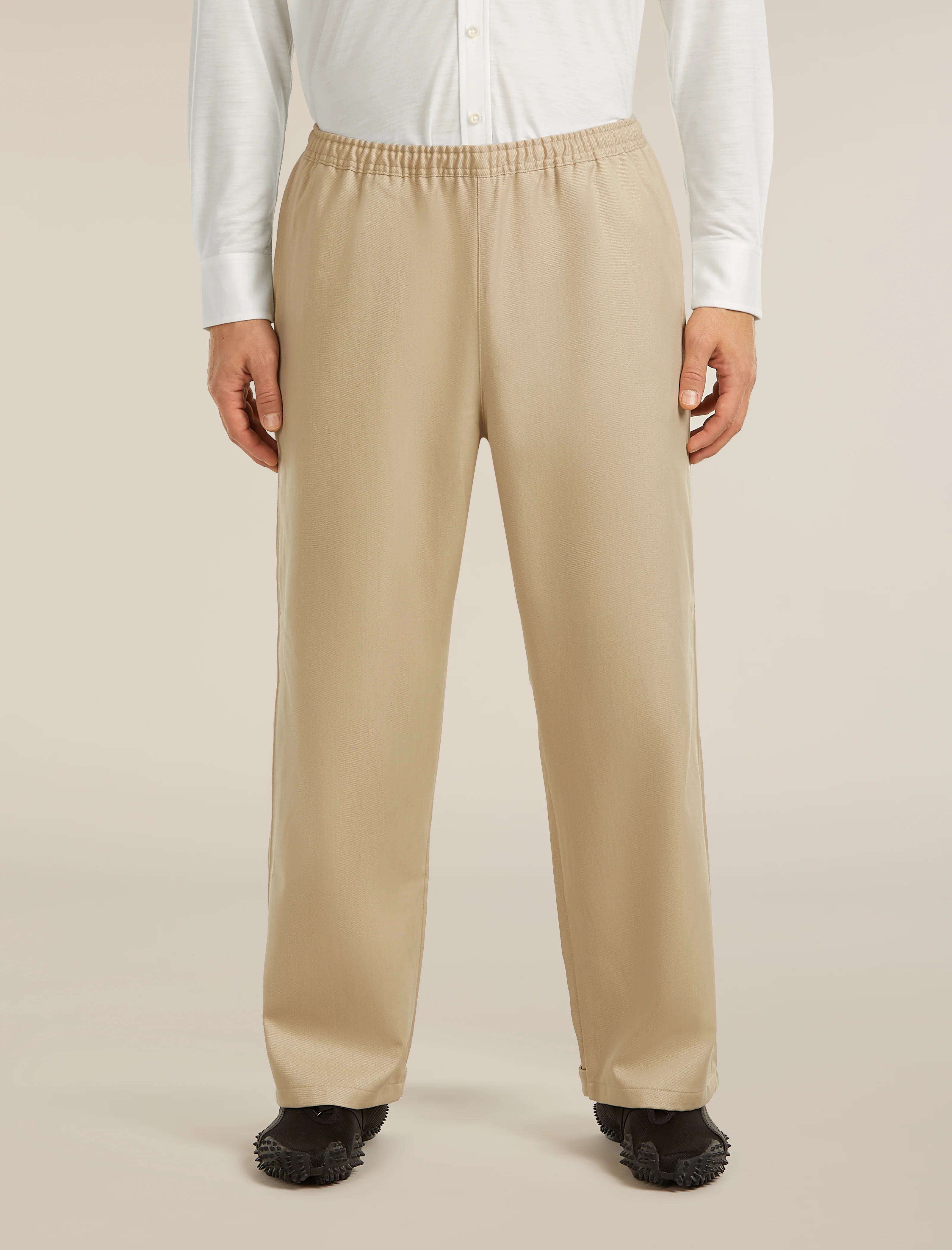 Unisex Merino Cotton Twill Adjustable Pants - Image 4