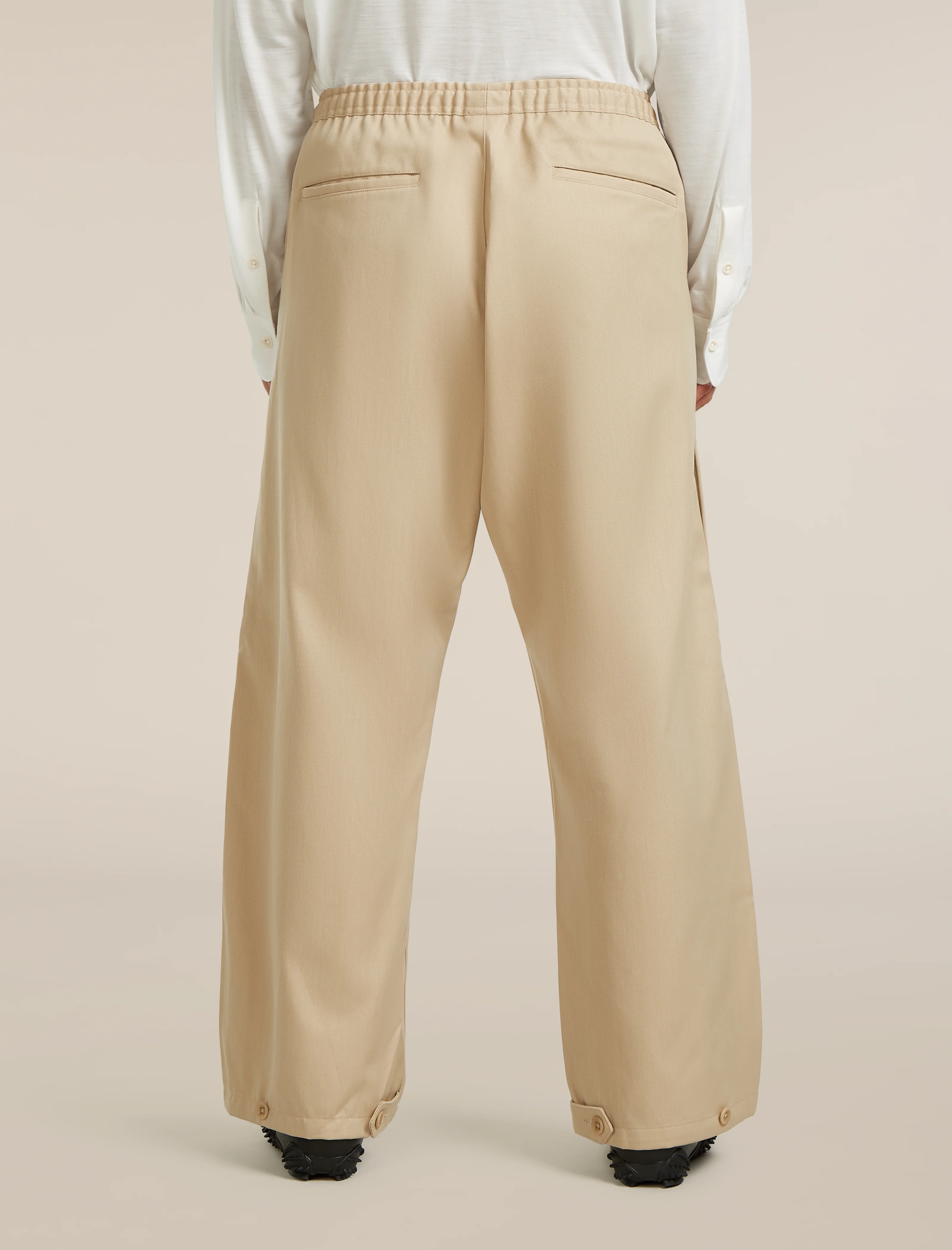 Unisex Merino Cotton Twill Adjustable Pants - Image 7
