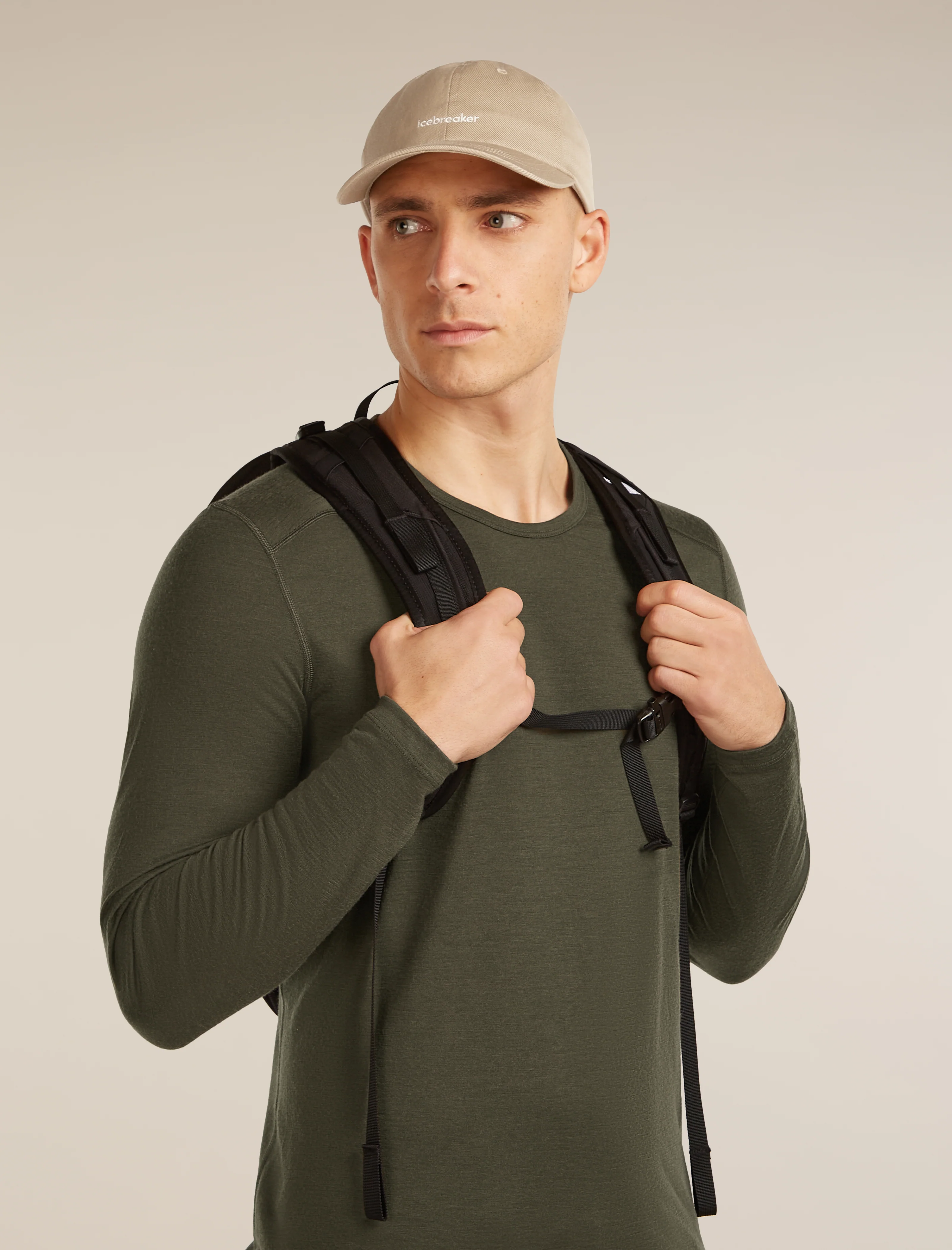 Unisex Merino icebreaker 6 Panel Cap - Image 2