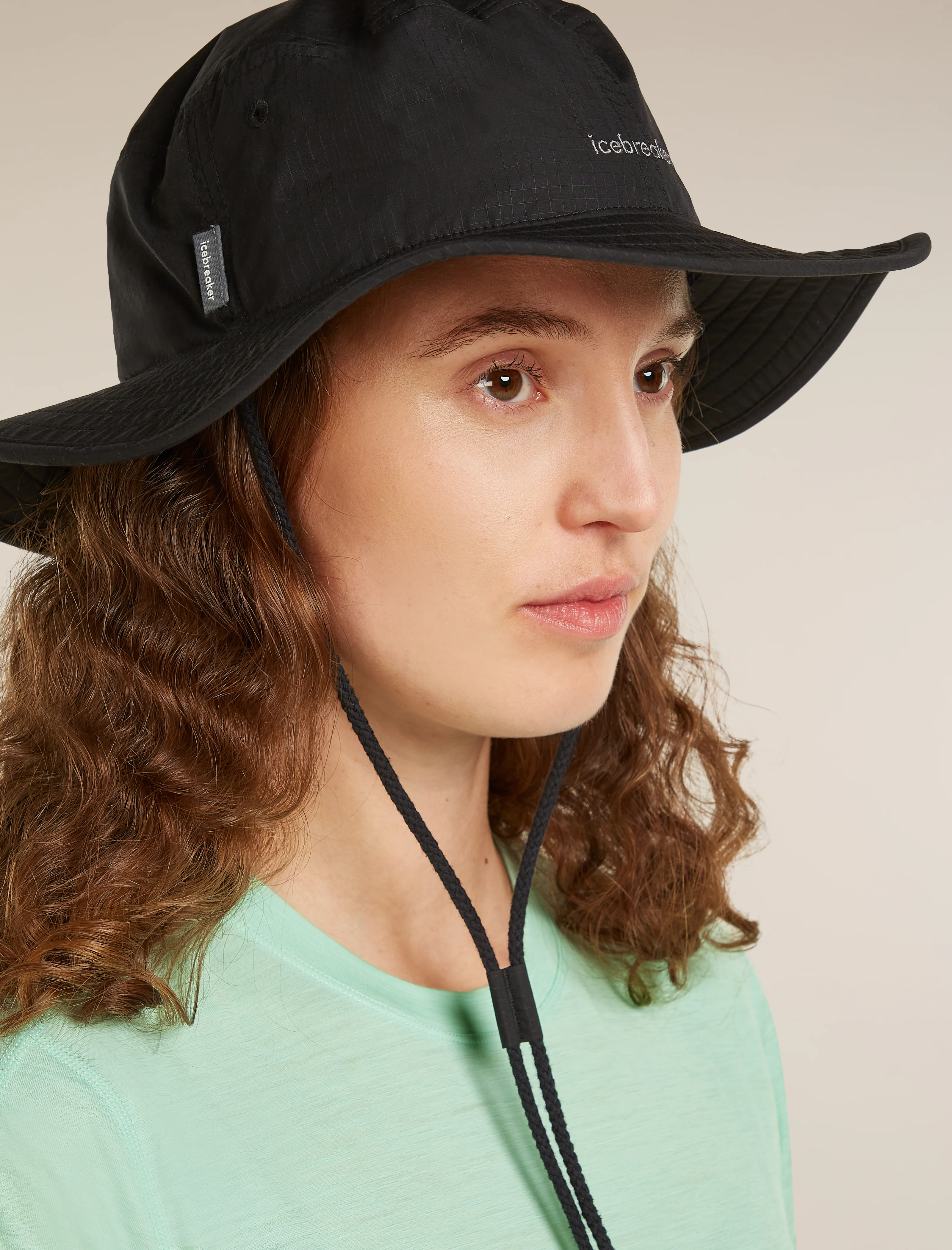 Unisex Shell+™ Cotton Windbreaker Wide-Brim Hat - Image 4