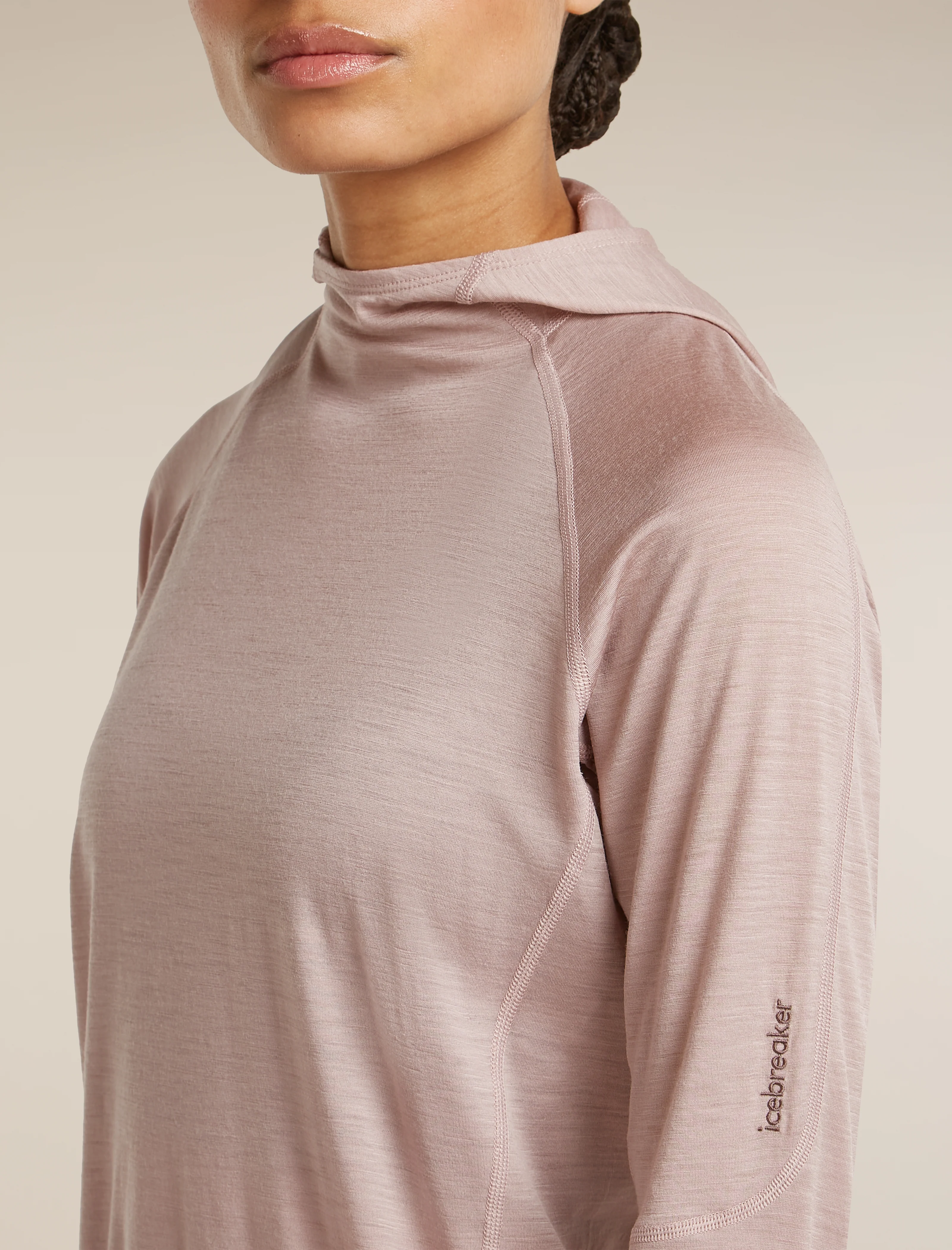 Women's 150 MerinoFine™ Ace Long Sleeve Hoodie - Image 5
