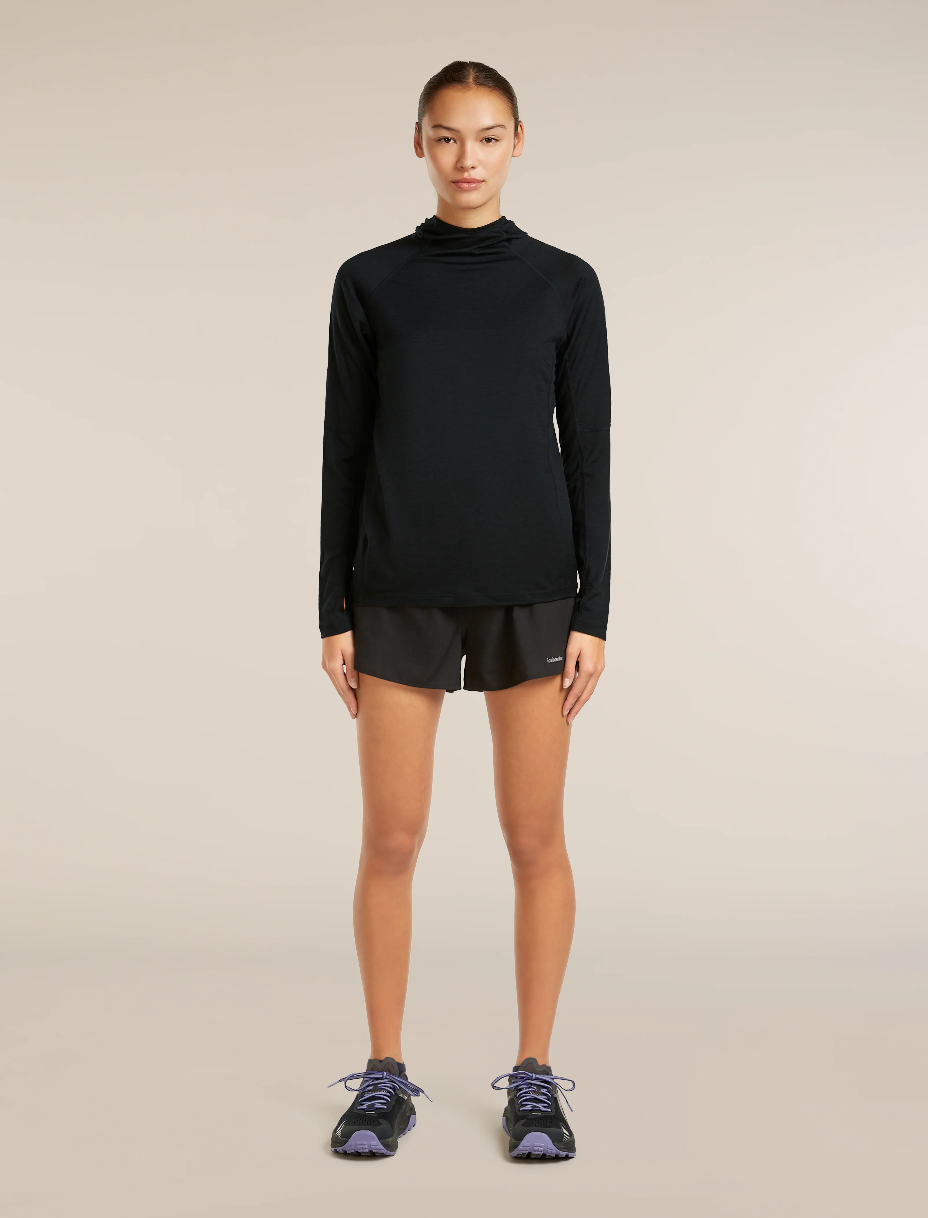 Women's 150 MerinoFine™ Ace Long Sleeve Hoodie UPF - Image 3
