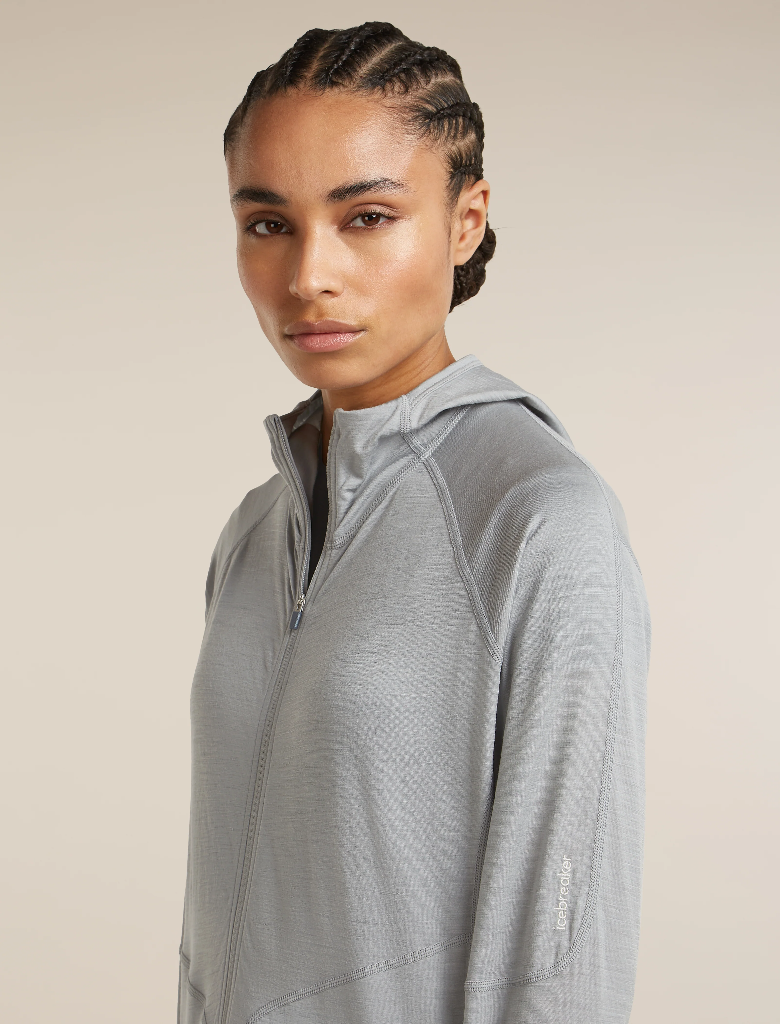 Women's 150 MerinoFine™ Ace Long Sleeve Zip Hoodie - Image 9