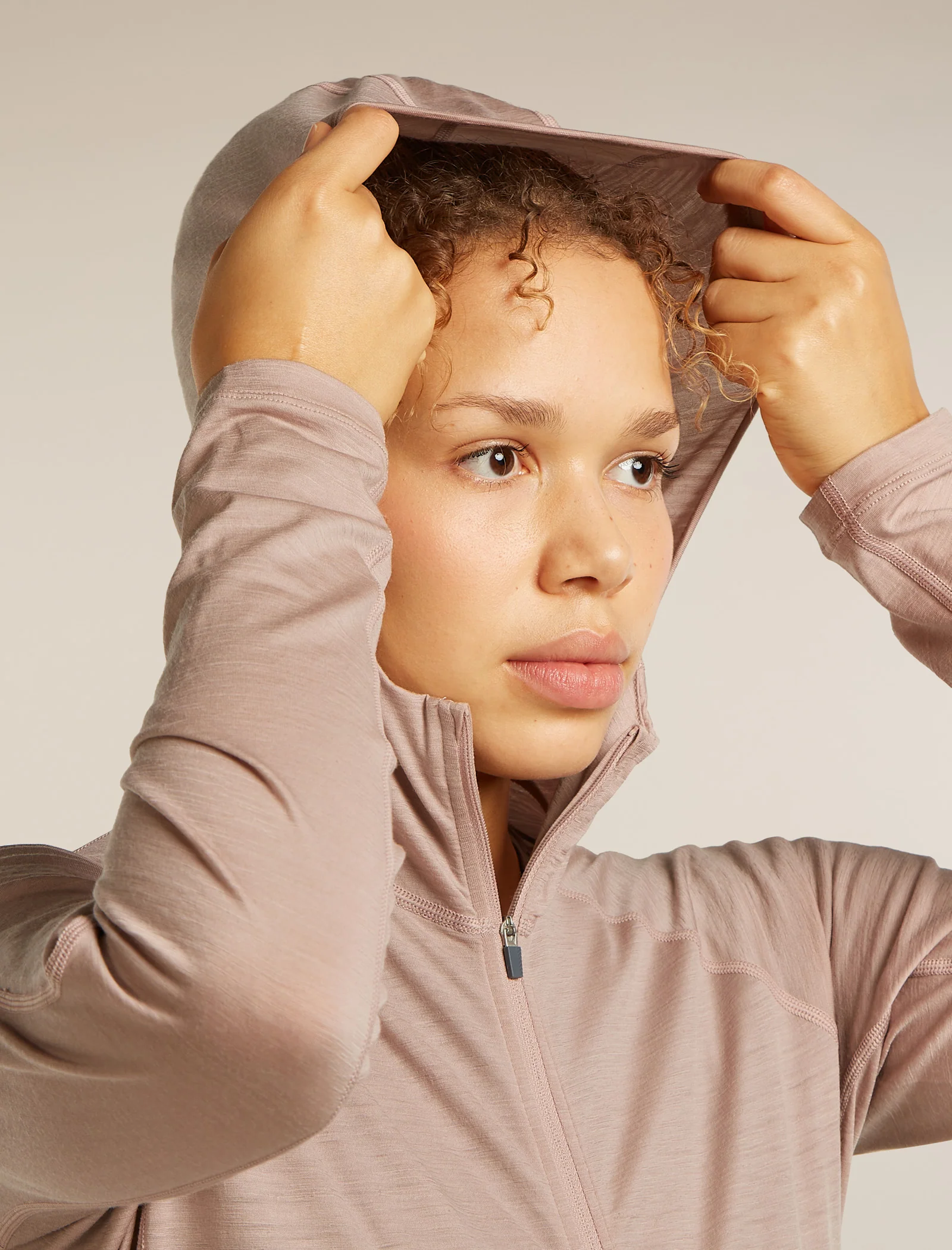 Women's 150 MerinoFine™ Ace Long Sleeve Zip Hoodie - Image 7