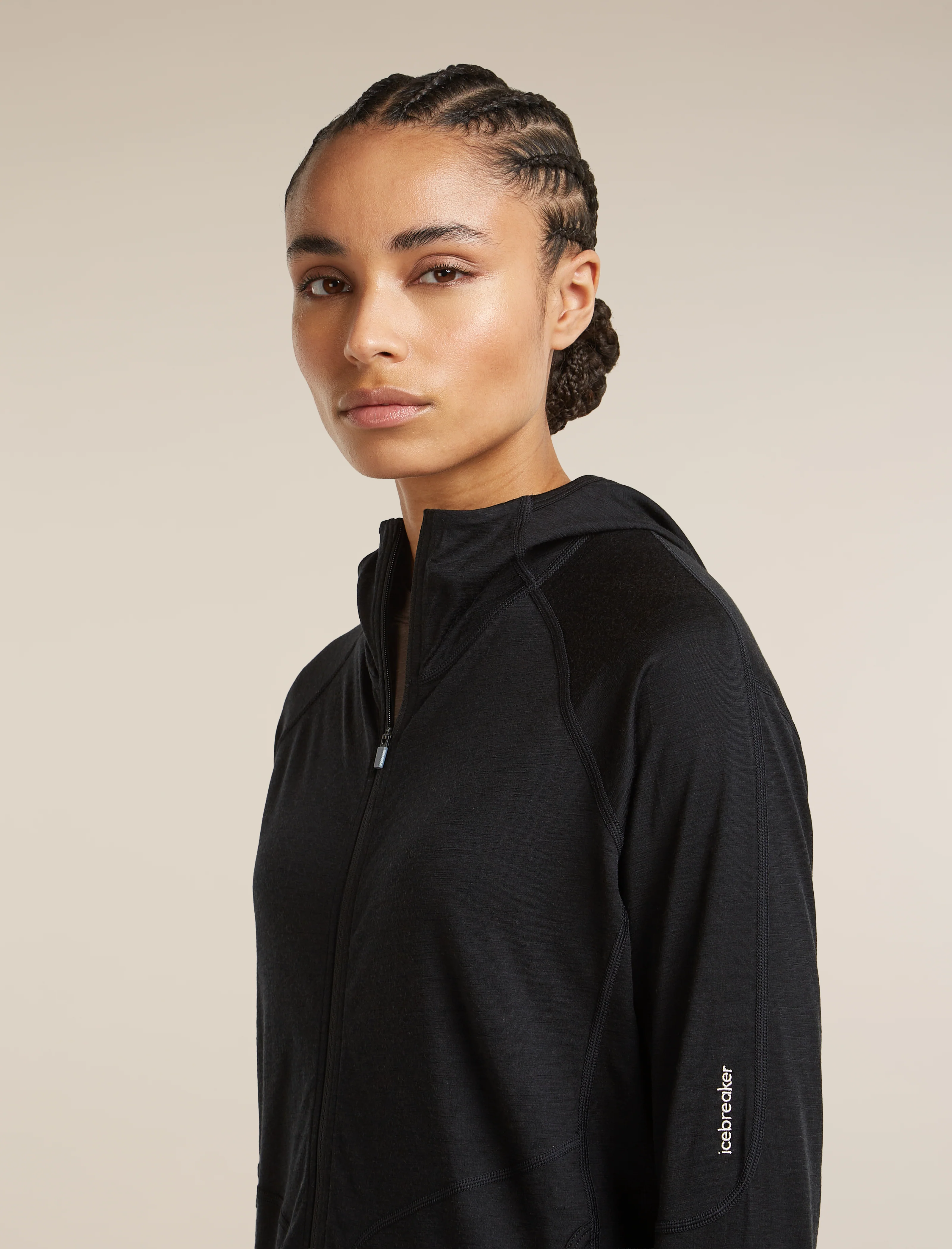 Women's 150 MerinoFine™ Ace Long Sleeve Zip Hoodie UPF - Image 6