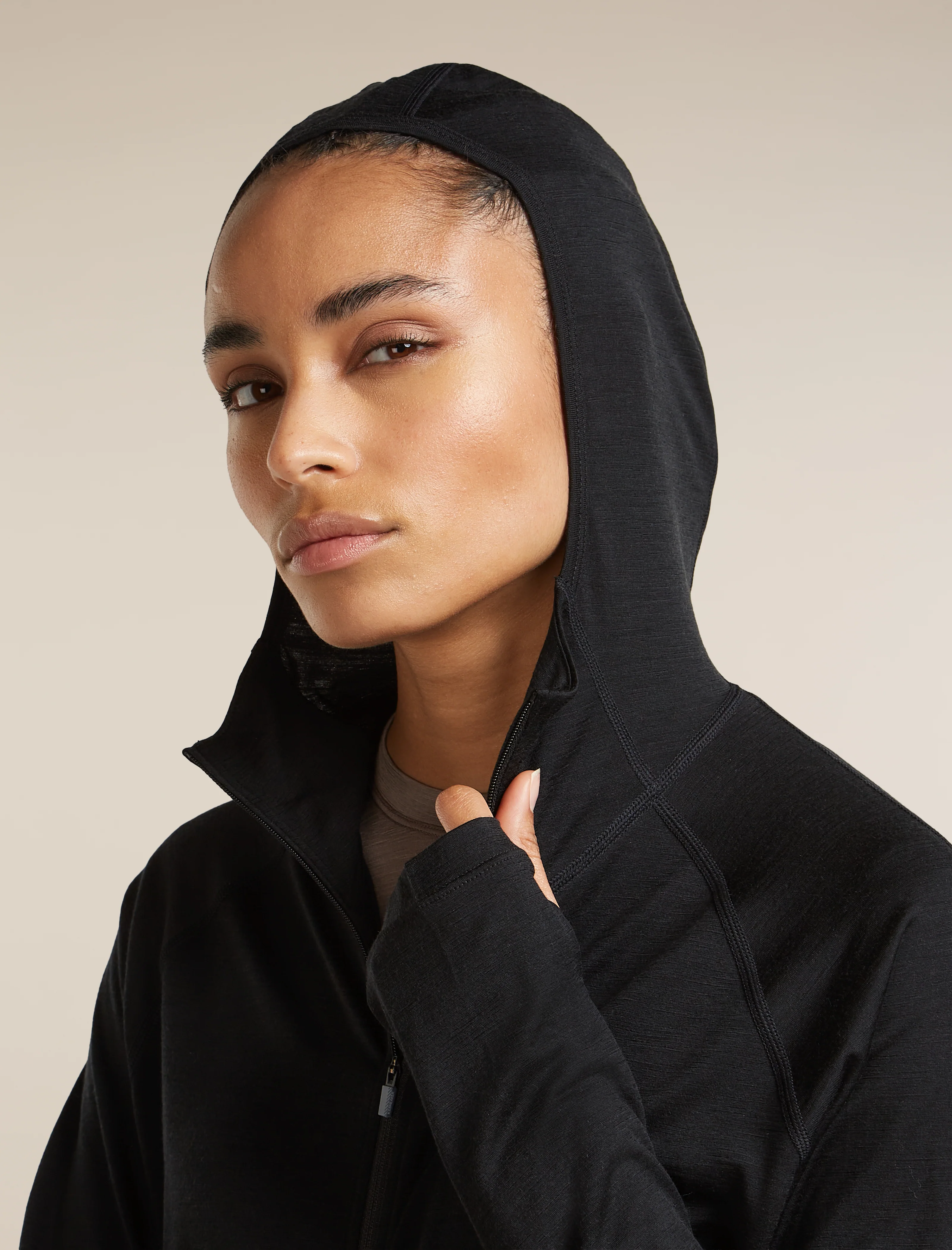 Women's 150 MerinoFine™ Ace Long Sleeve Zip Hoodie UPF - Image 7