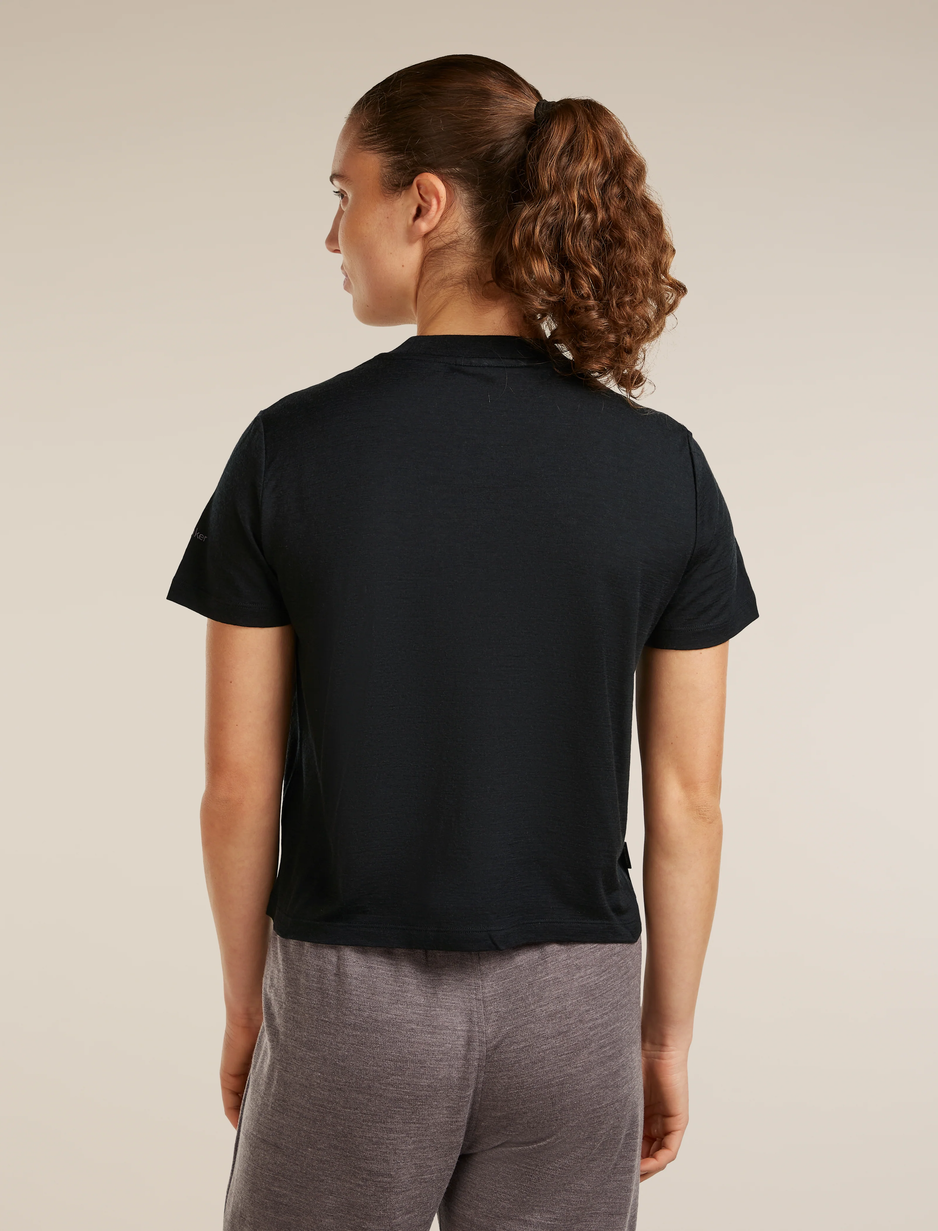 Women's Merino 150 Tech Lite Short Sleeve Crop Tee NZ Flora - Image 2