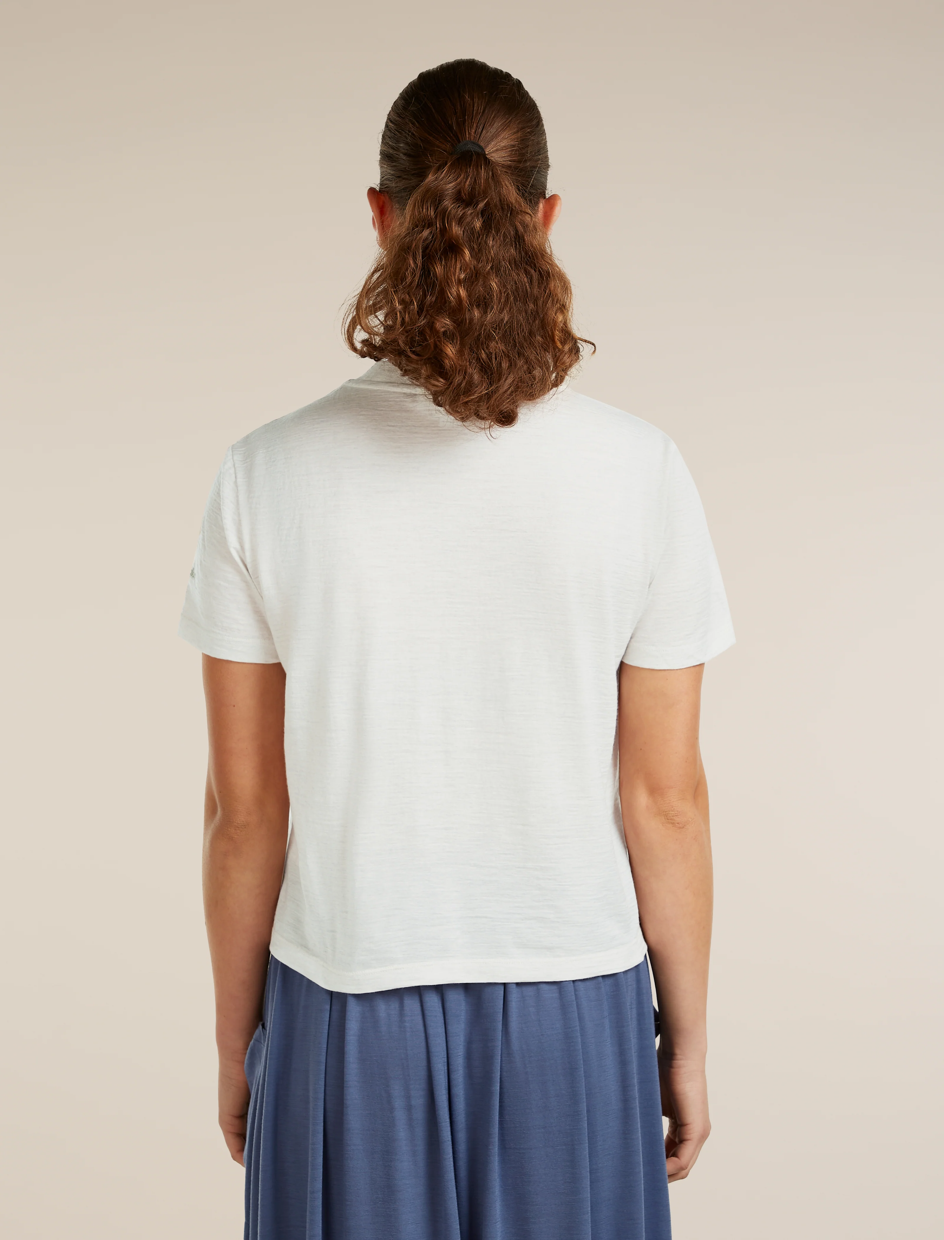 Women's Merino 150 Tech Lite Short Sleeve Crop Tee NZ Flora - Image 2