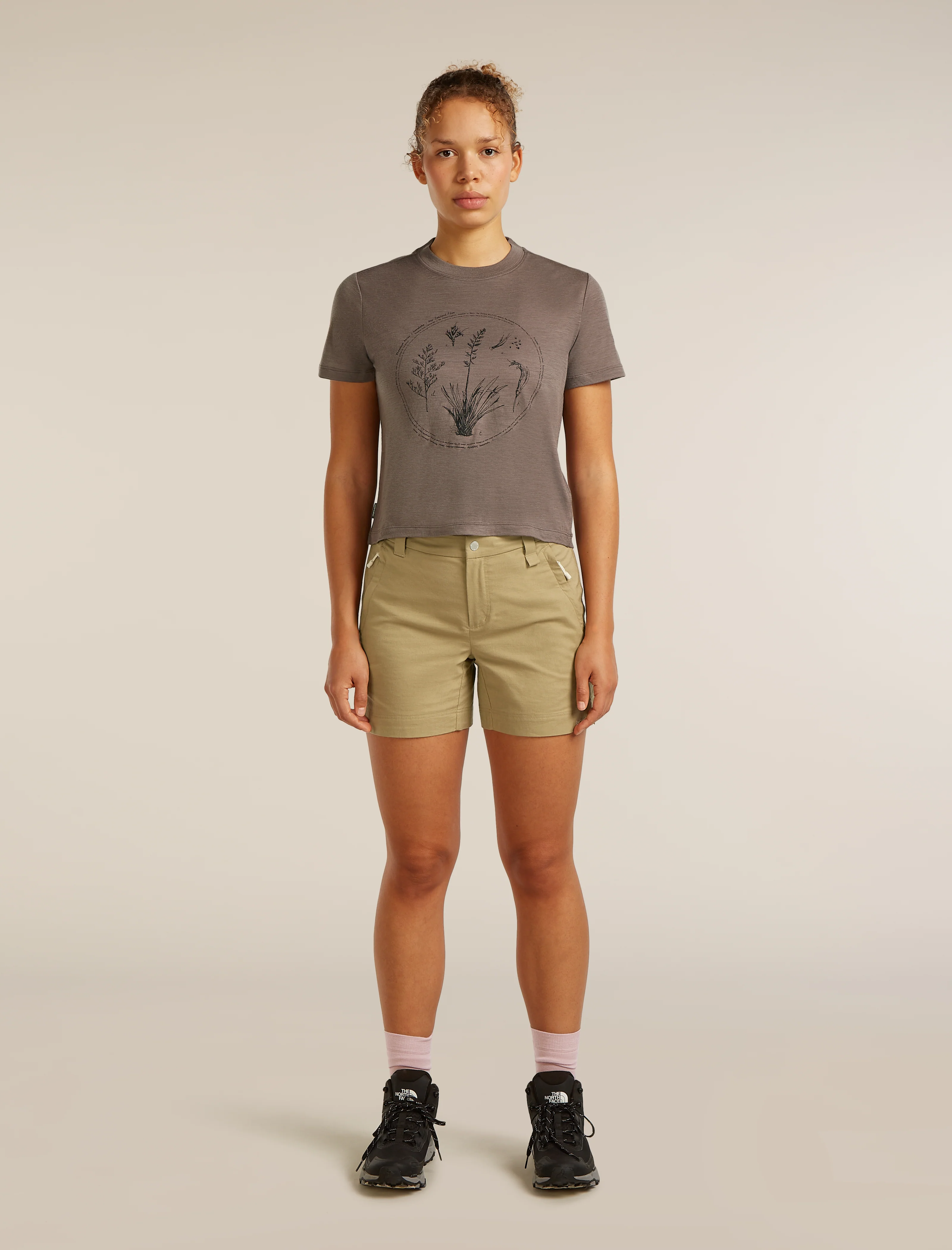 Women's Merino 150 Tech Lite Short Sleeve Crop Tee Seed Story - Image 3