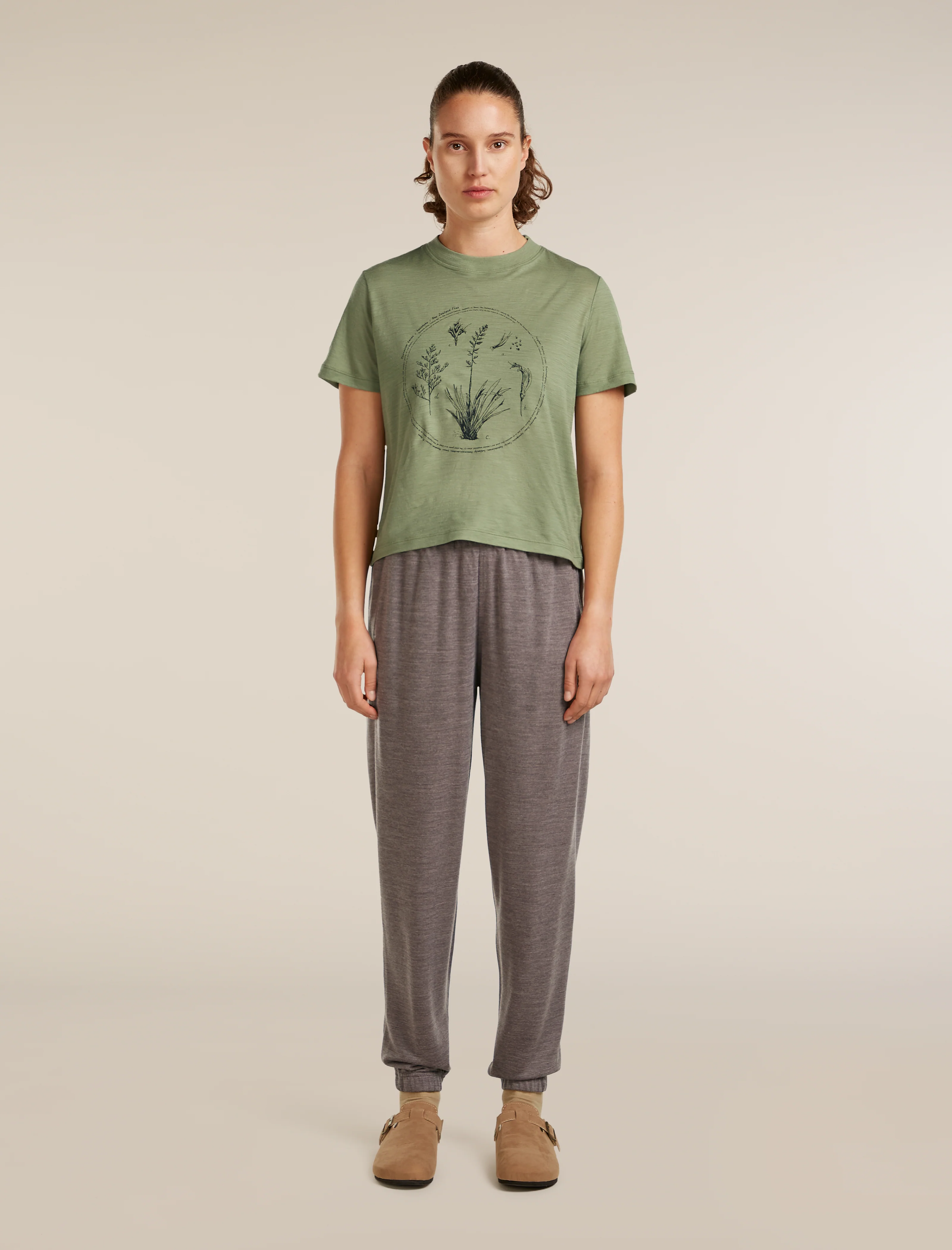 Women's Merino 150 Tech Lite Short Sleeve Crop Tee Seed Story - Image 3