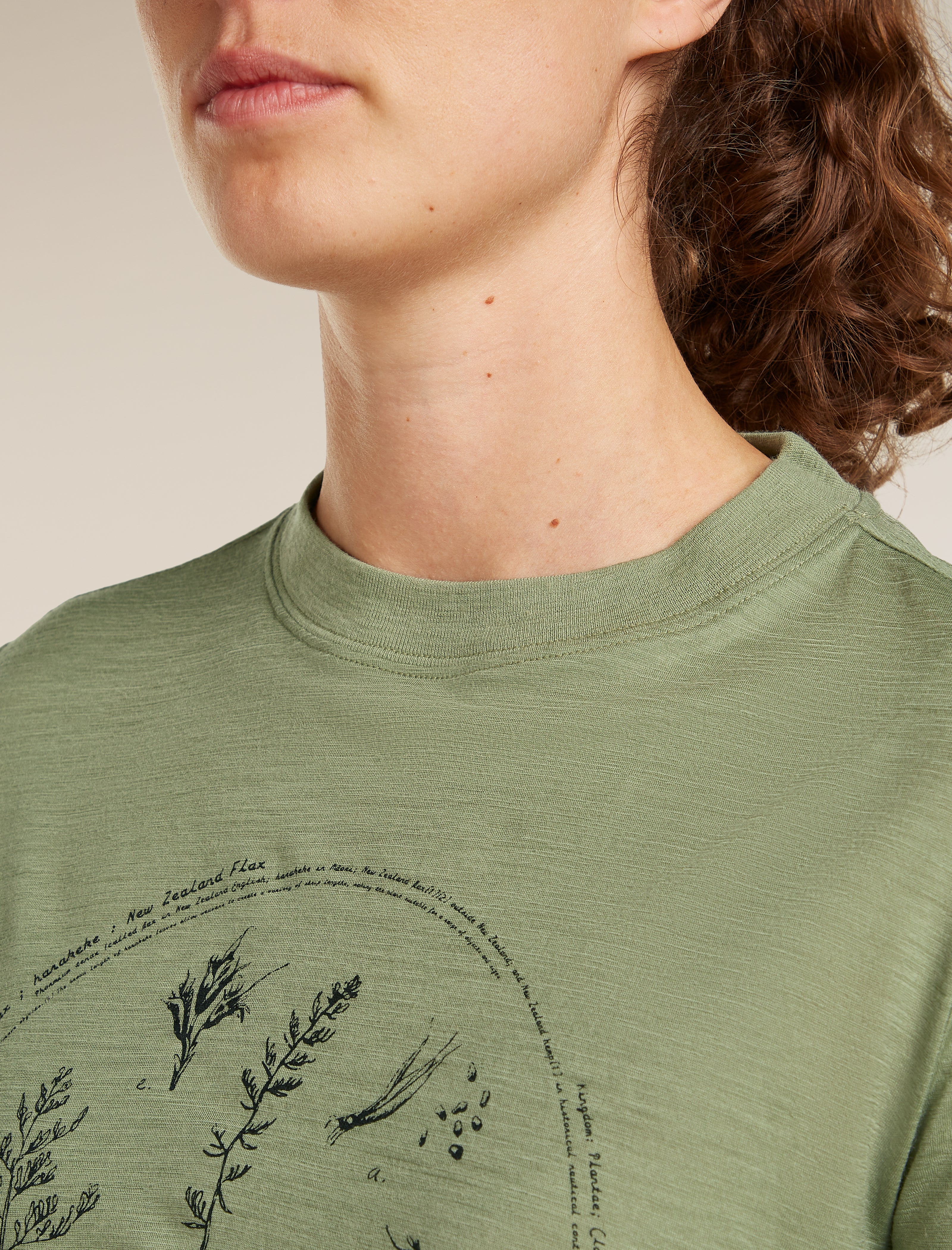 Women's Merino 150 Tech Lite Short Sleeve Crop Tee Seed Story - Image 6