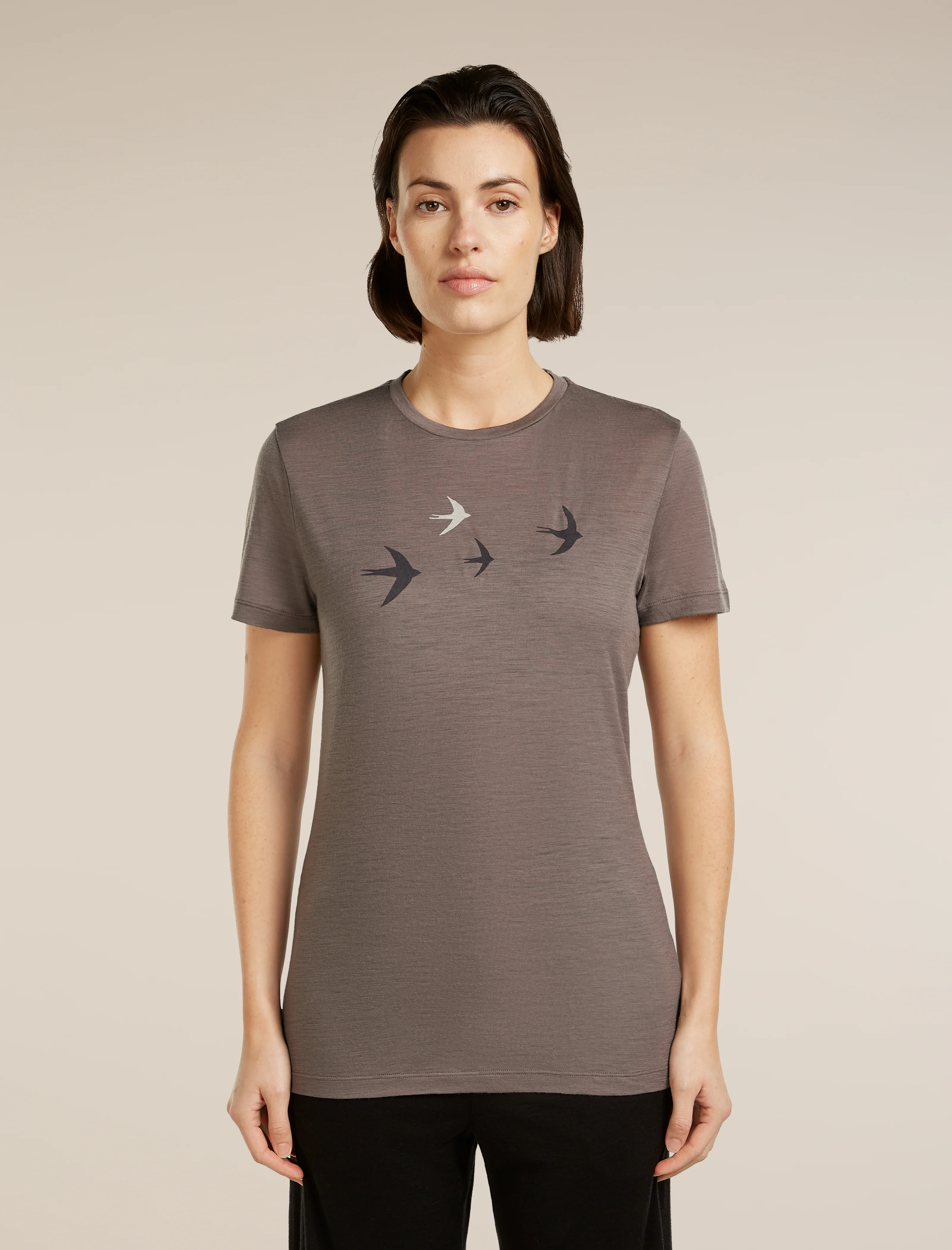 Women's Merino 150 Tech Lite Short Sleeve Tee Bird Transit