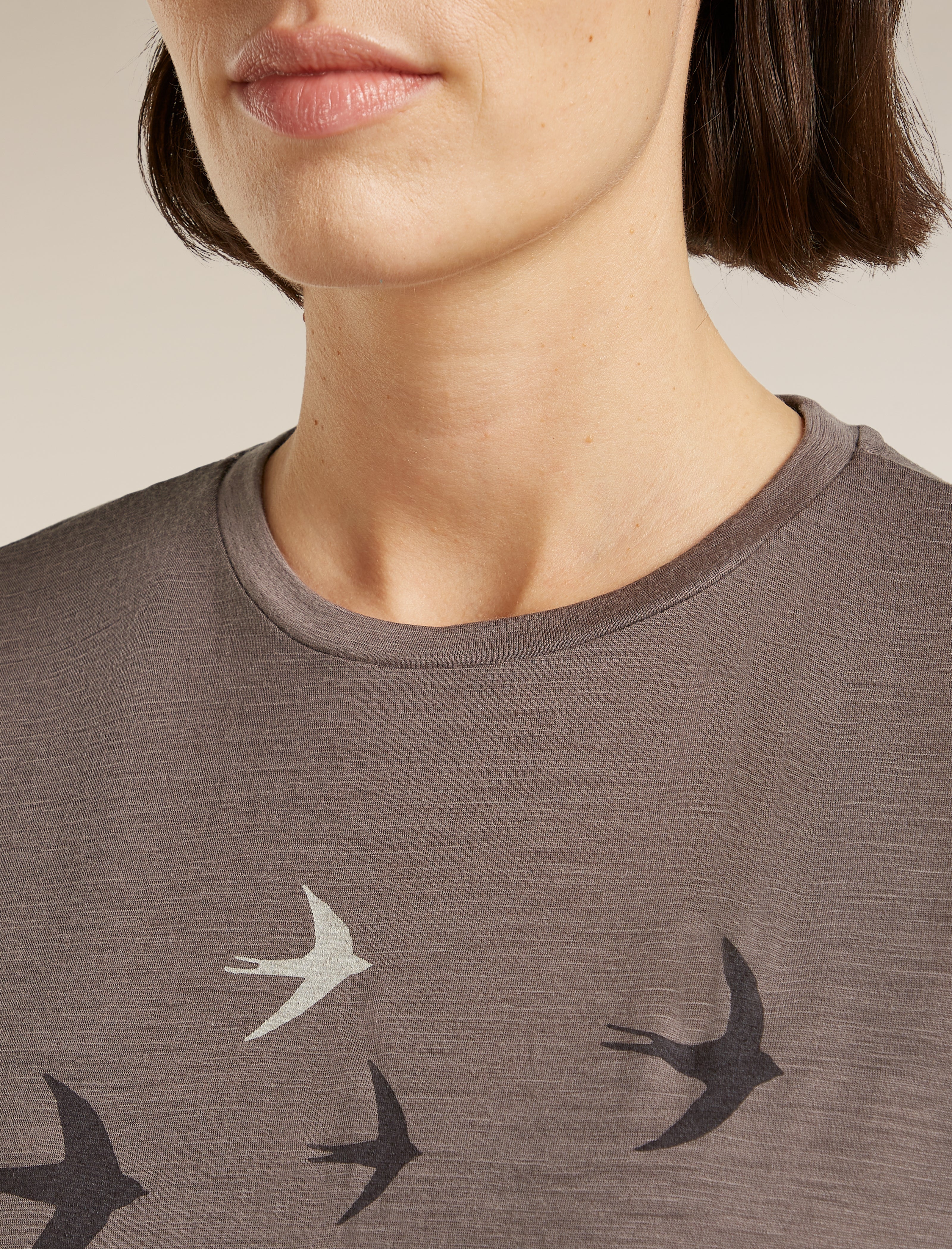 Women's Merino 150 Tech Lite Short Sleeve Tee Bird Transit - Image 6