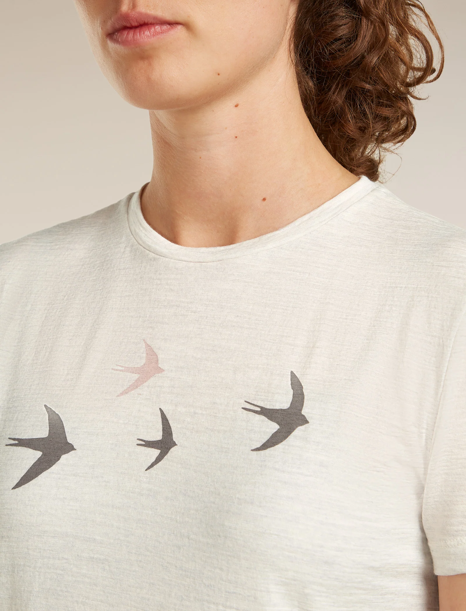 Women's Merino 150 Tech Lite Short Sleeve Tee Bird Transit - Image 6