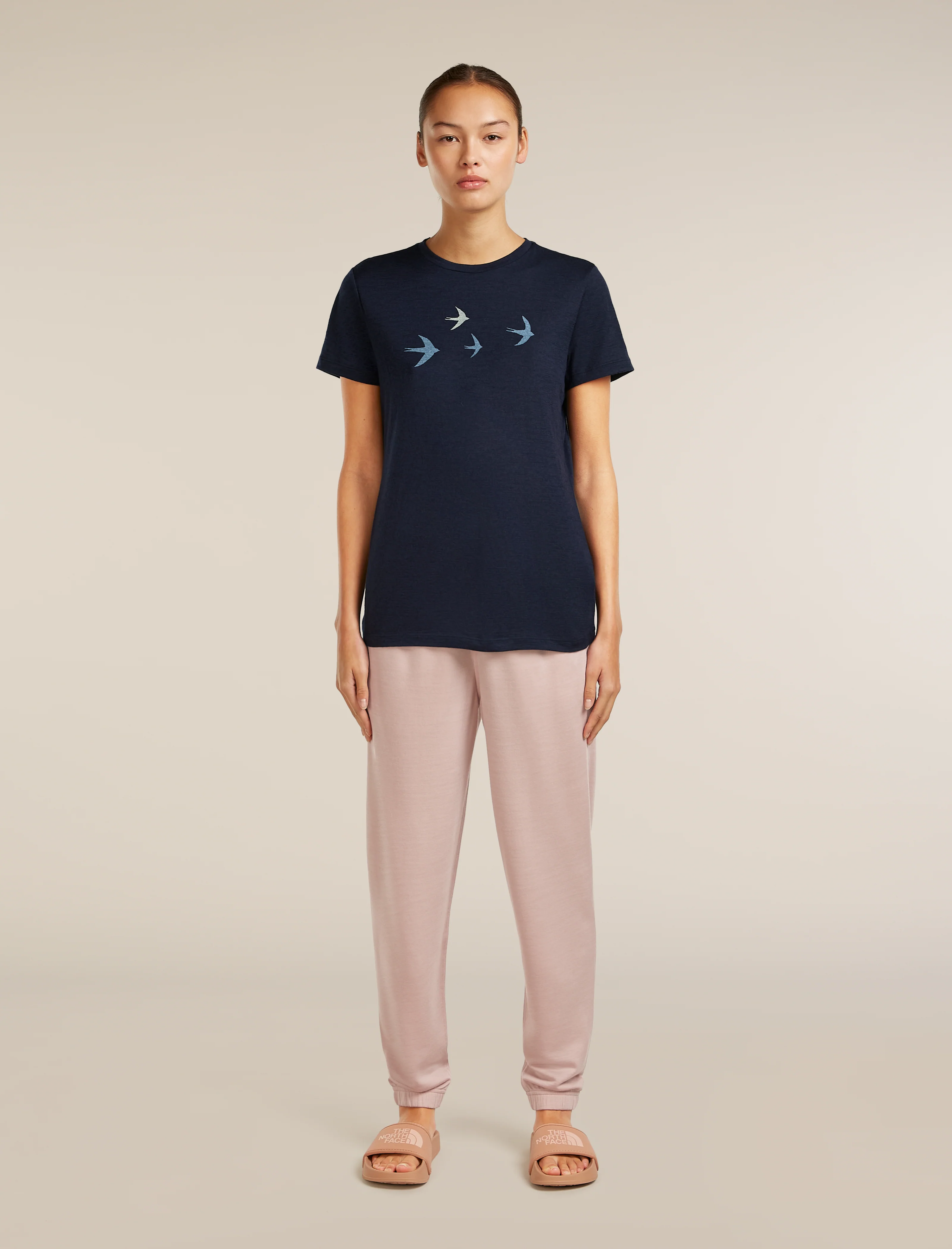 Women's Merino 150 Tech Lite Short Sleeve Tee Bird Transit - Image 3